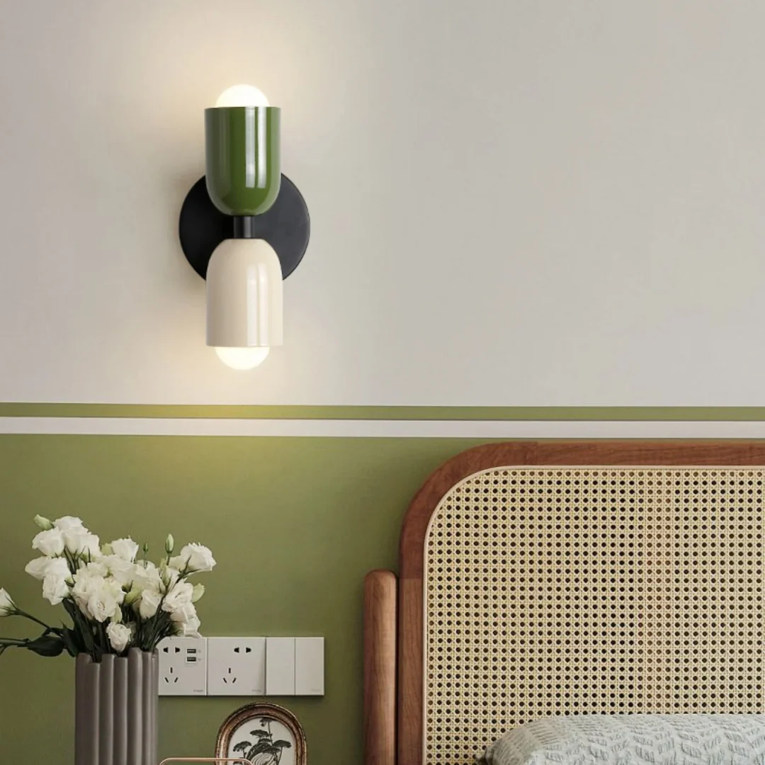 Modern Minimalist Cylinder LED Wall Sconce Iron Indoor Wall Light - Image 4