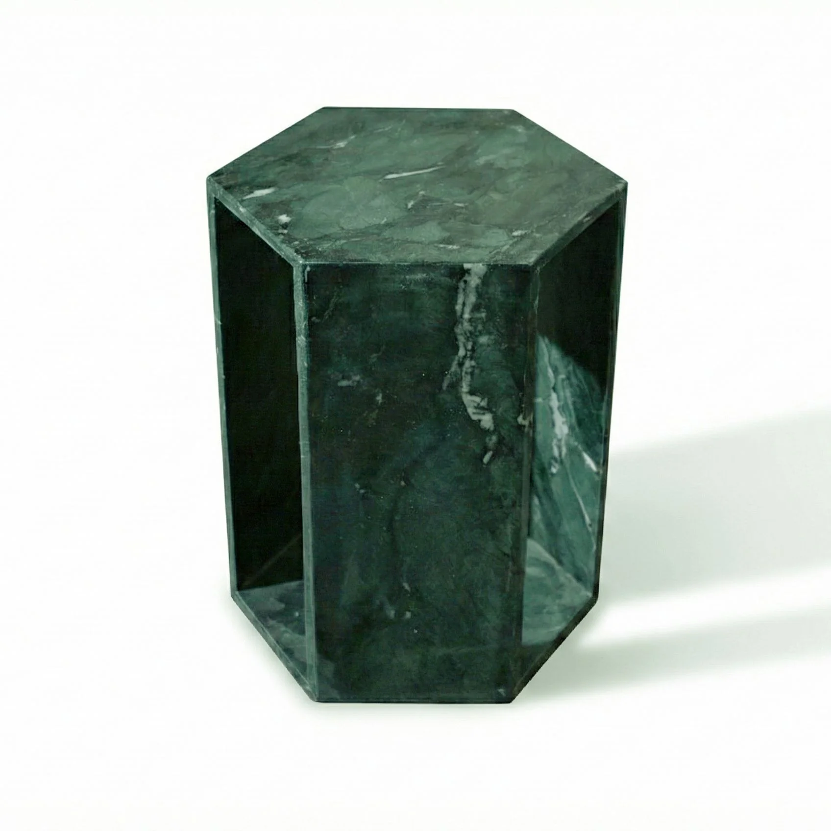 Modern Minimalist Hexagon Side Table - Image 5
