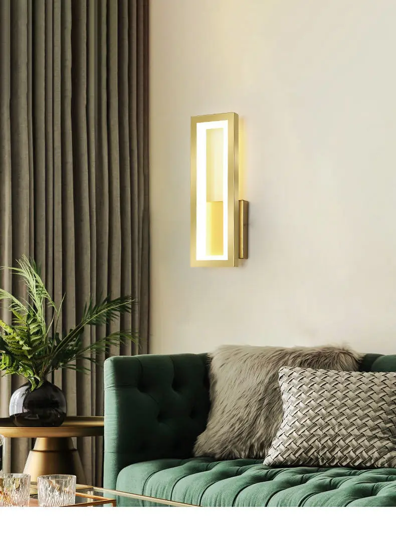 Modern Minimalist LED Wall Lamp – Black White Light for Bedroom & Living Room - Image 12
