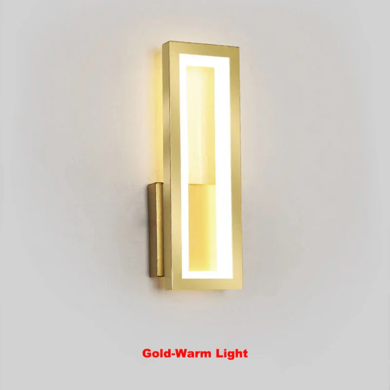 Modern Minimalist LED Wall Lamp – Black White Light for Bedroom & Living Room - Image 16