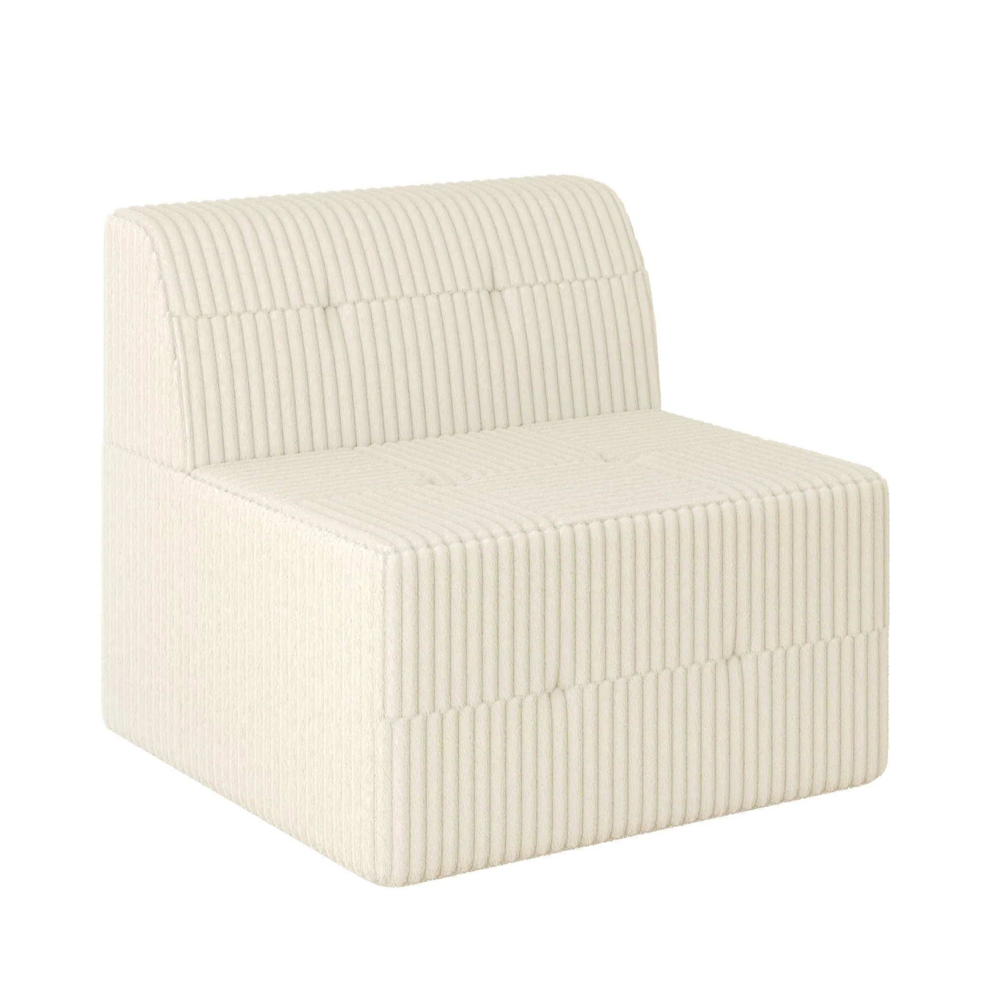 Modern Minimalist Sleeper Sofa, Compressed Sectional Single Seat - Image 4