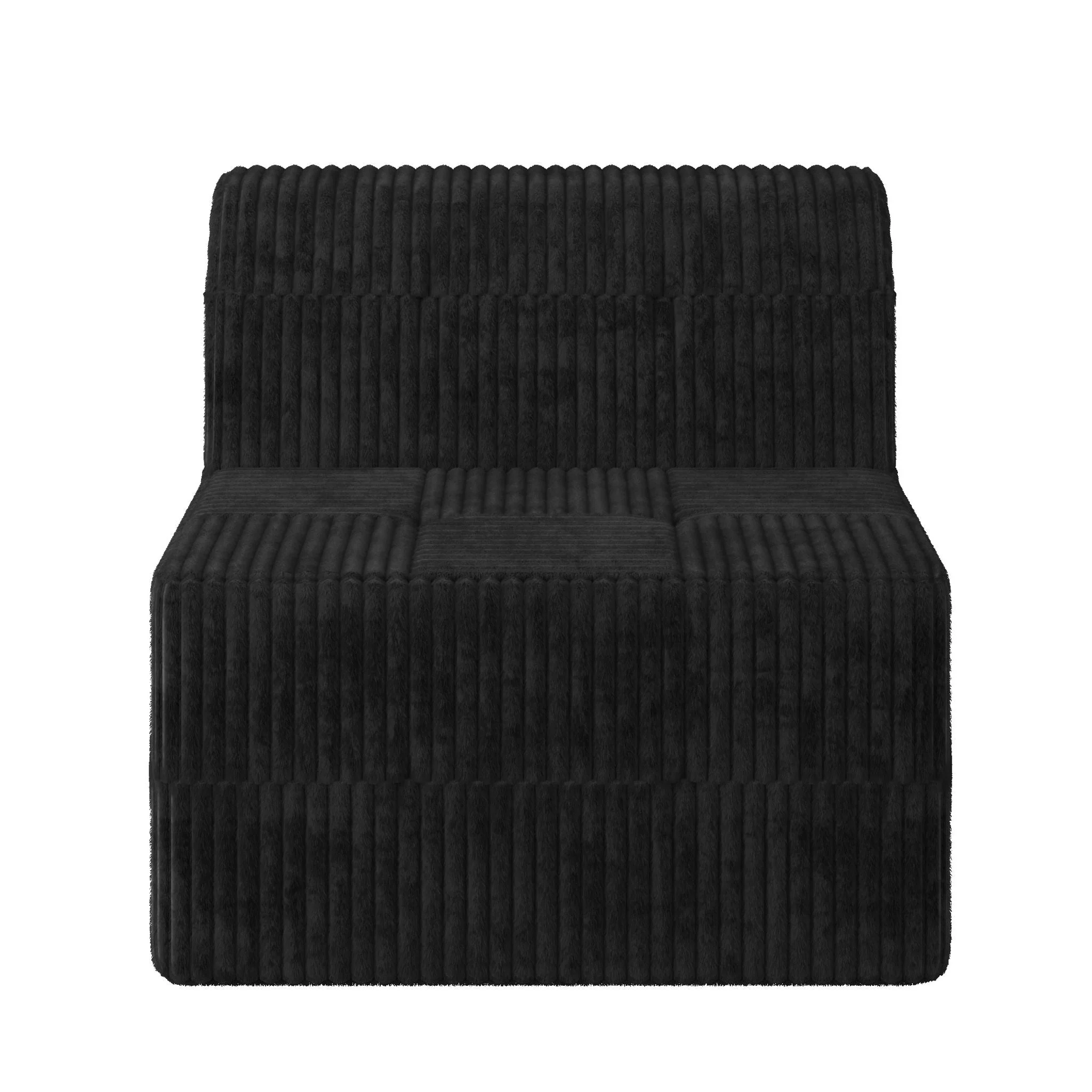 Modern Minimalist Sleeper Sofa, Compressed Sectional Single Seat - Image 7