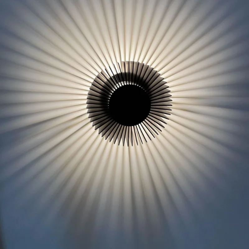 Modern Minimalist Wall Lamp Small Bedside Sconce Ambient Hotel Decor - Image 2