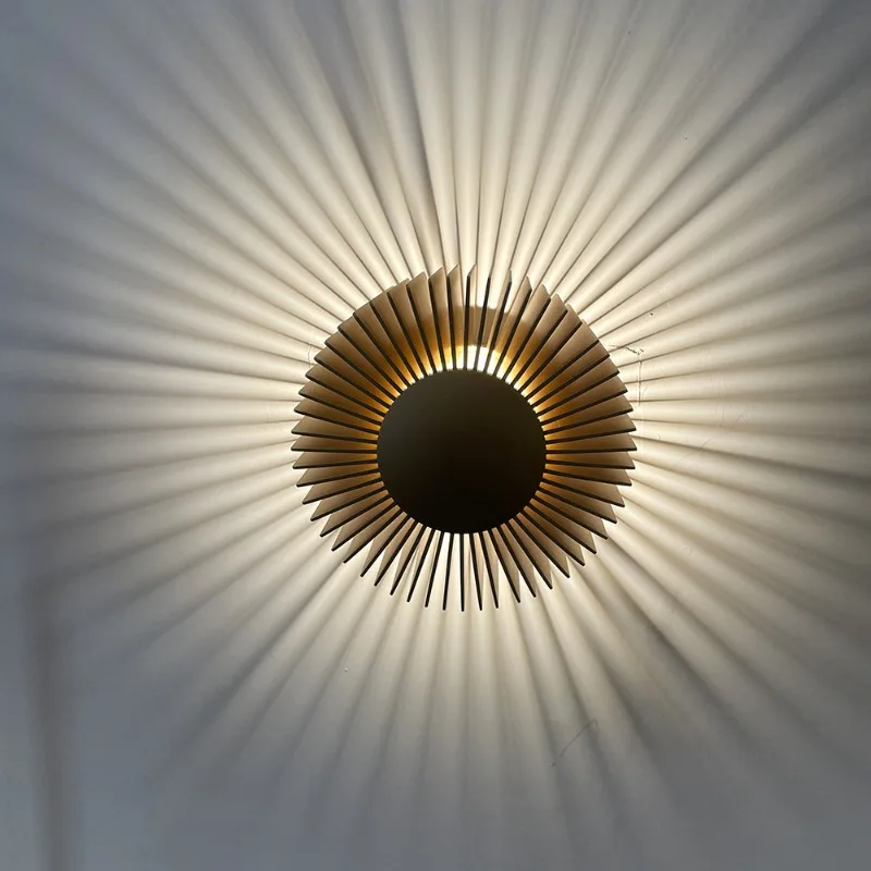 Modern Minimalist Wall Lamp Small Bedside Sconce Ambient Hotel Decor - Image 3