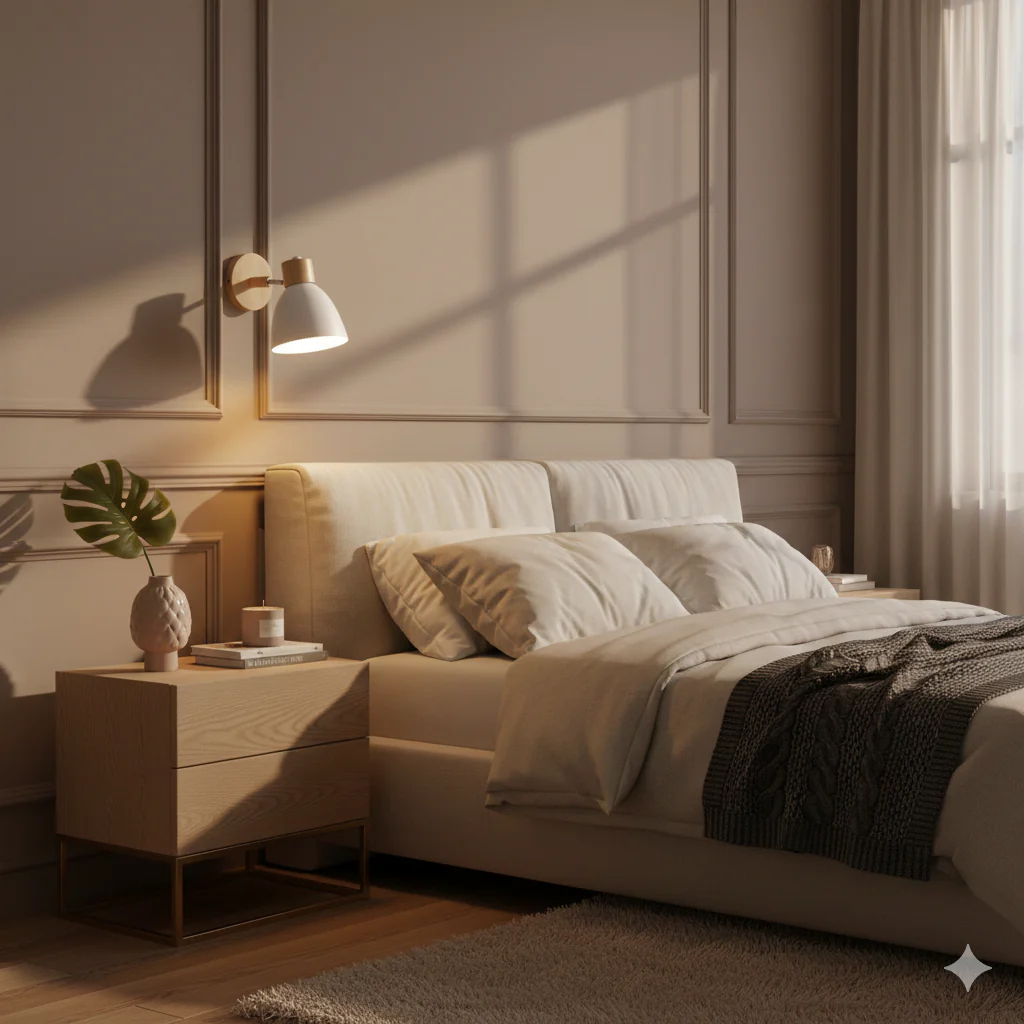 Modern Minimalist Wooden Cone Wall Sconce LED E27 Wall Light - Image 11