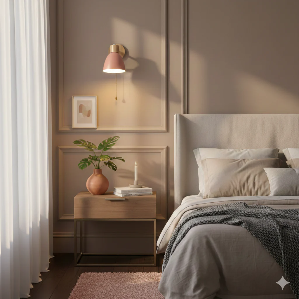 Modern Minimalist Wooden Cone Wall Sconce LED E27 Wall Light - Image 23