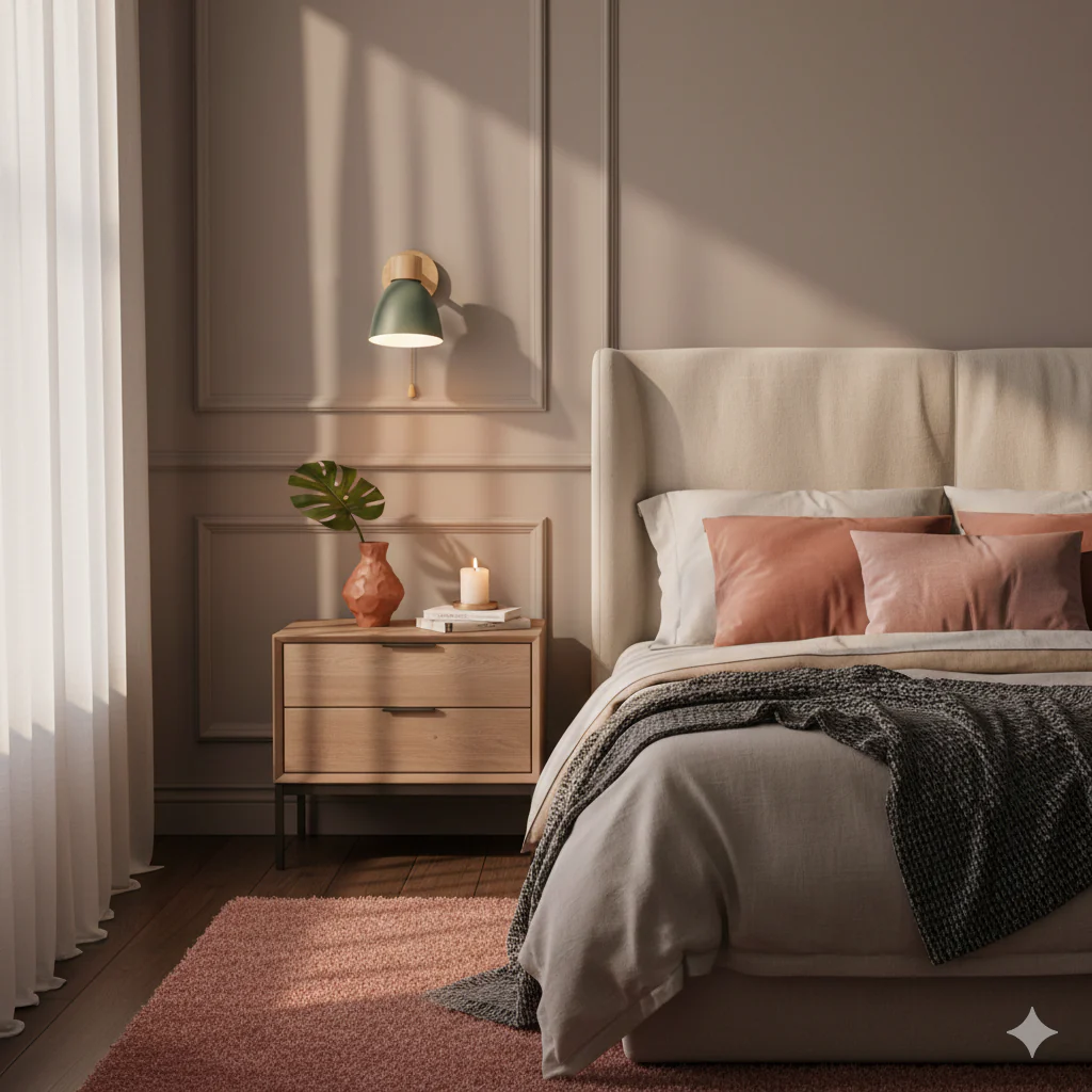 Modern Minimalist Wooden Cone Wall Sconce LED E27 Wall Light - Image 31