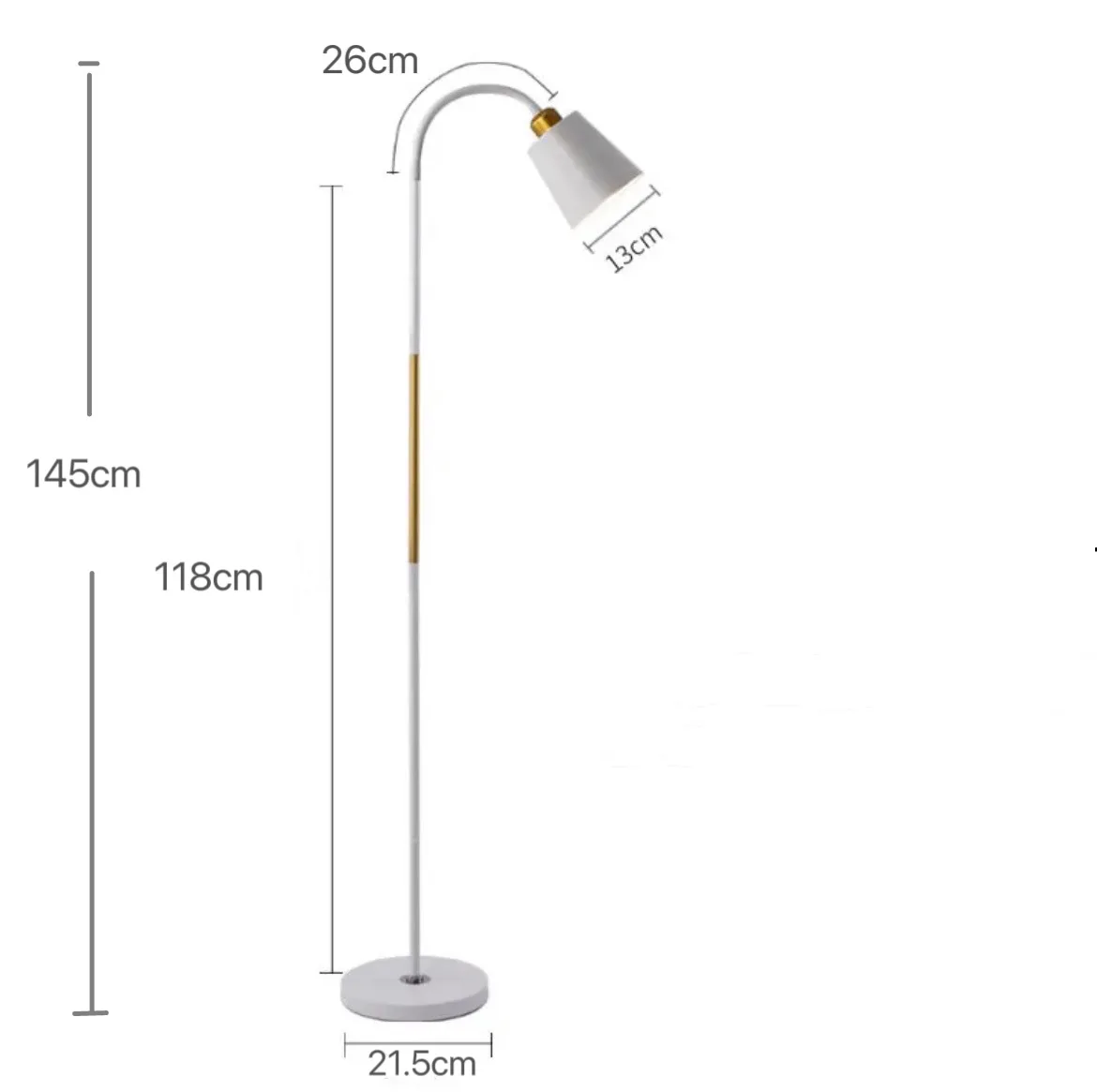 Modern Nordic Floor Lamp Living Room Bedroom Eye Care Standing Light - Image 6