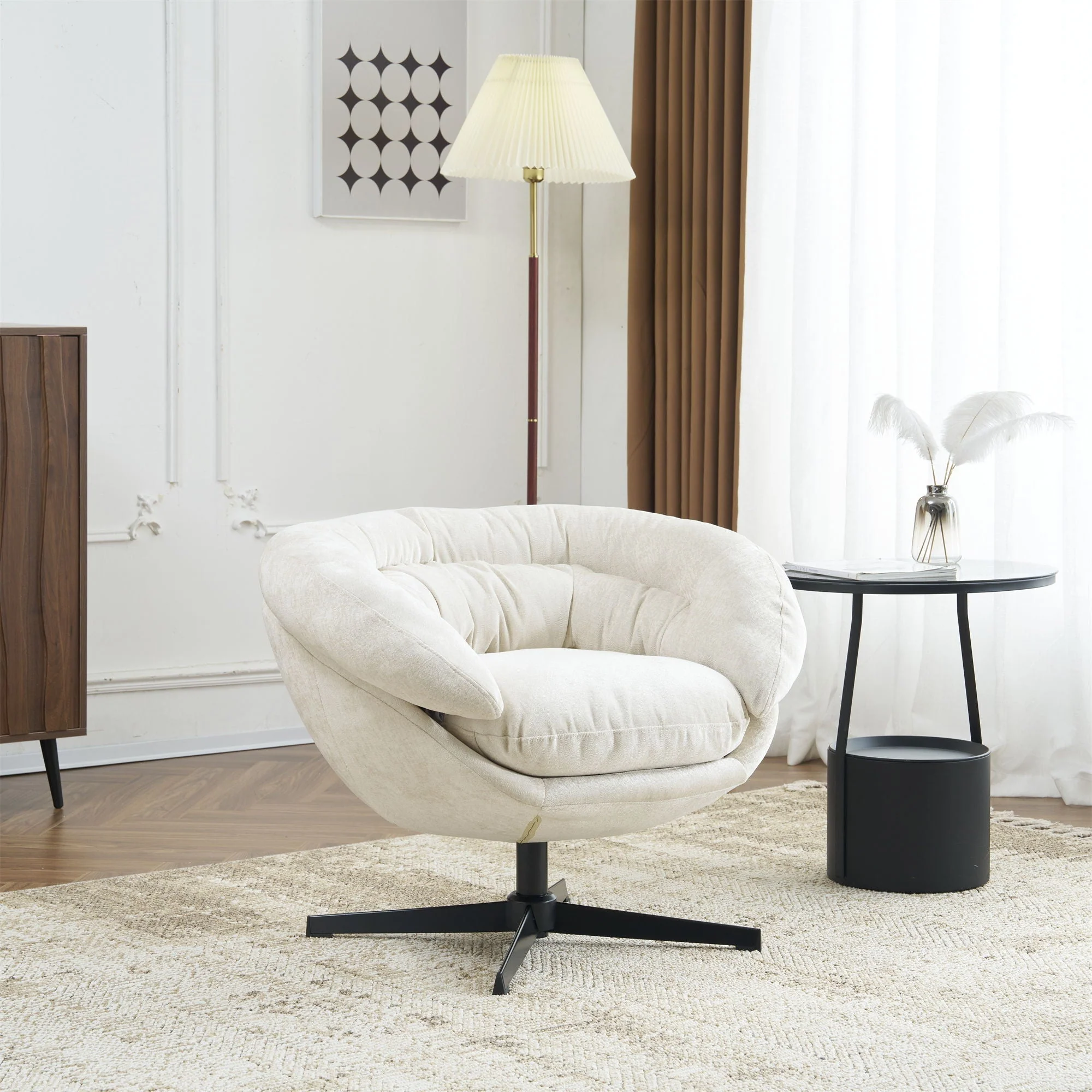 Modern Office Chair With 360 Degree Swivel - Image 18