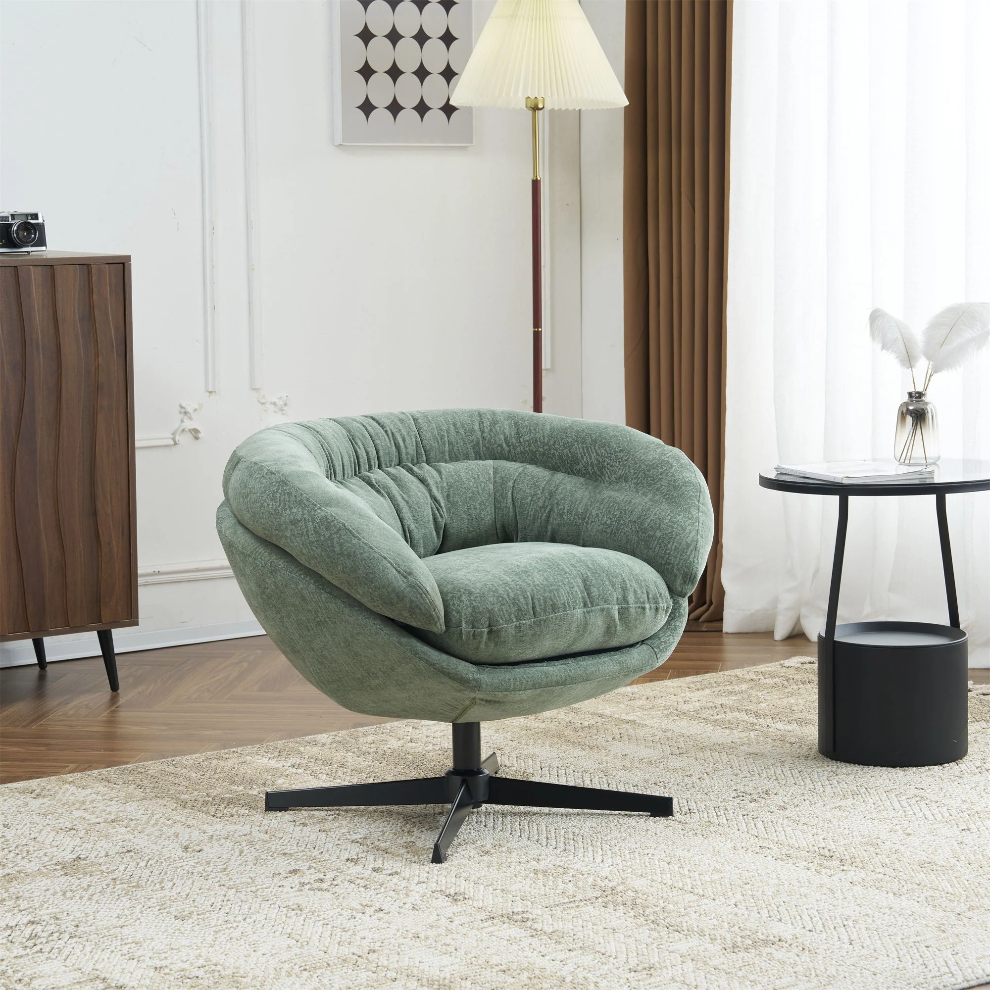 Modern Office Chair With 360 Degree Swivel - Image 6
