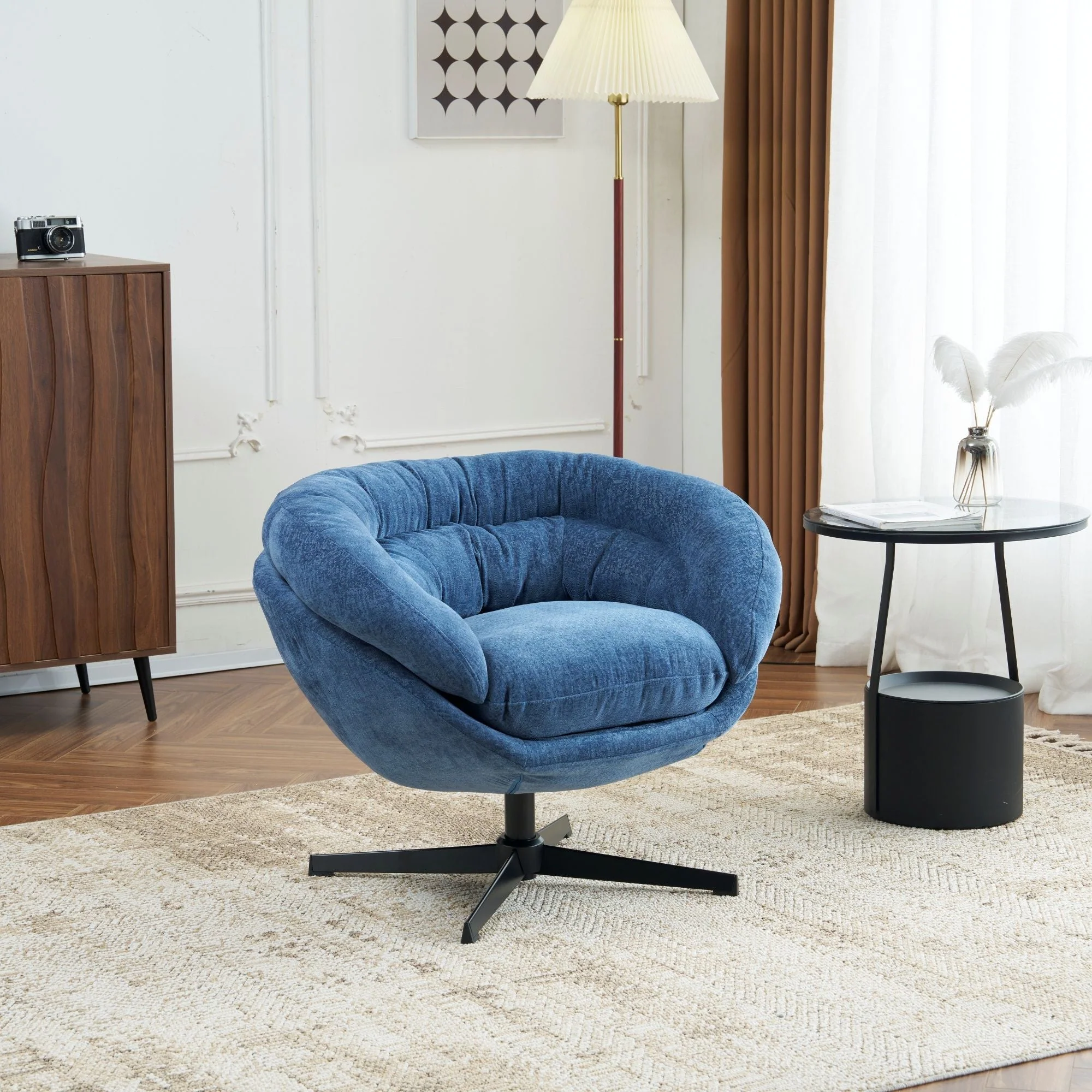 Modern Office Chair With 360 Degree Swivel - Image 7