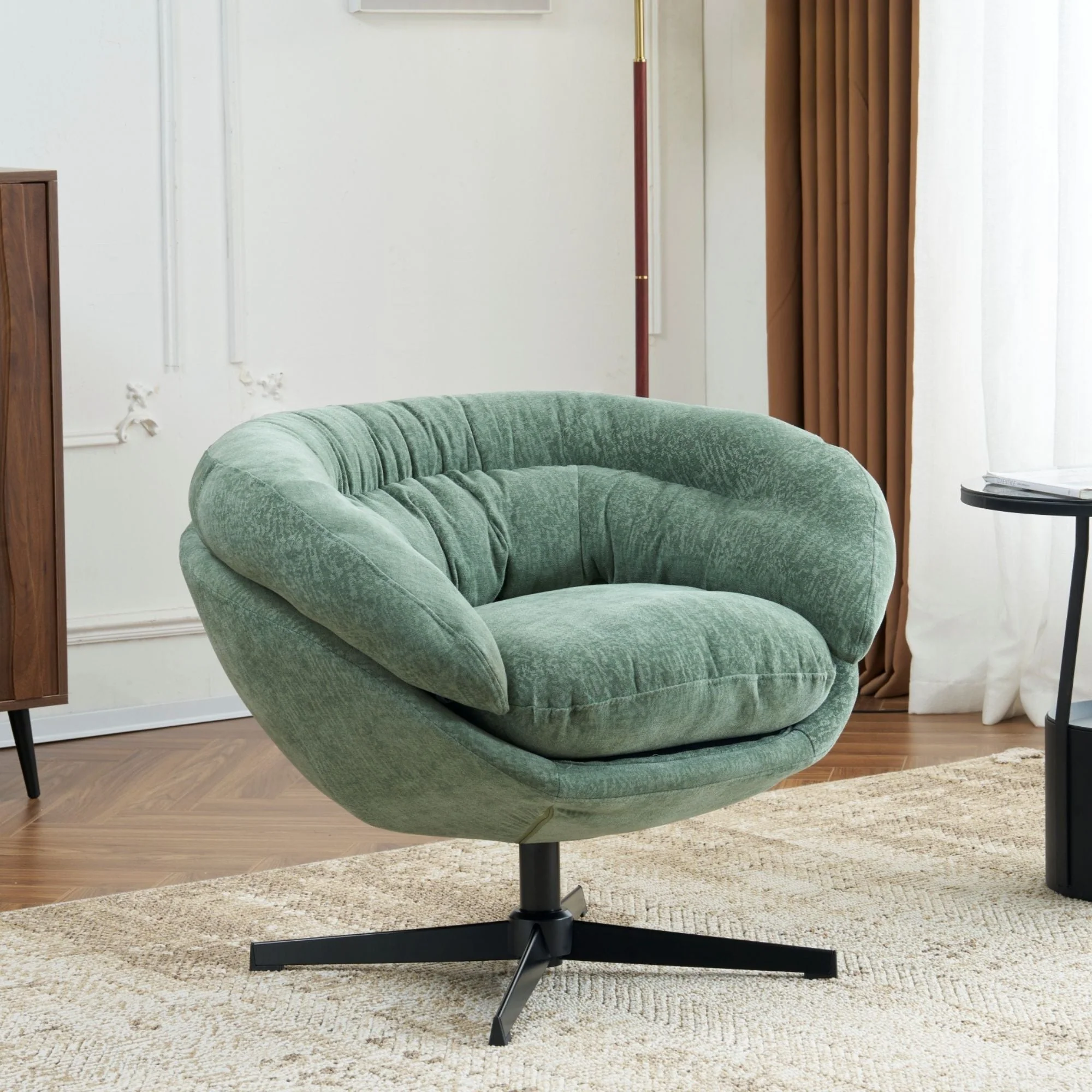 Modern Office Chair With 360 Degree Swivel - Image 9