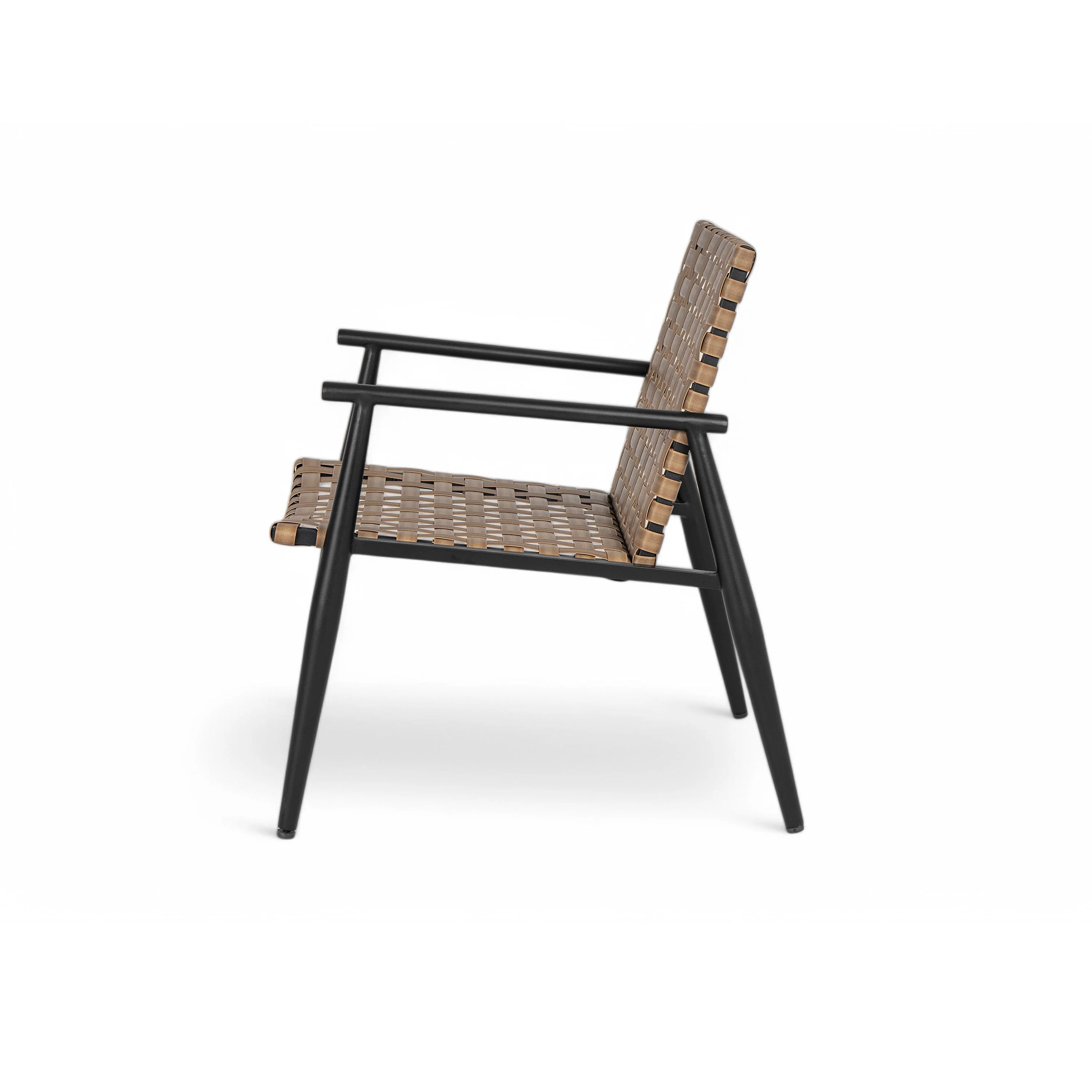 Modern Outdoor Chat Set: 2 Rattan Chairs with Side Table - Image 11