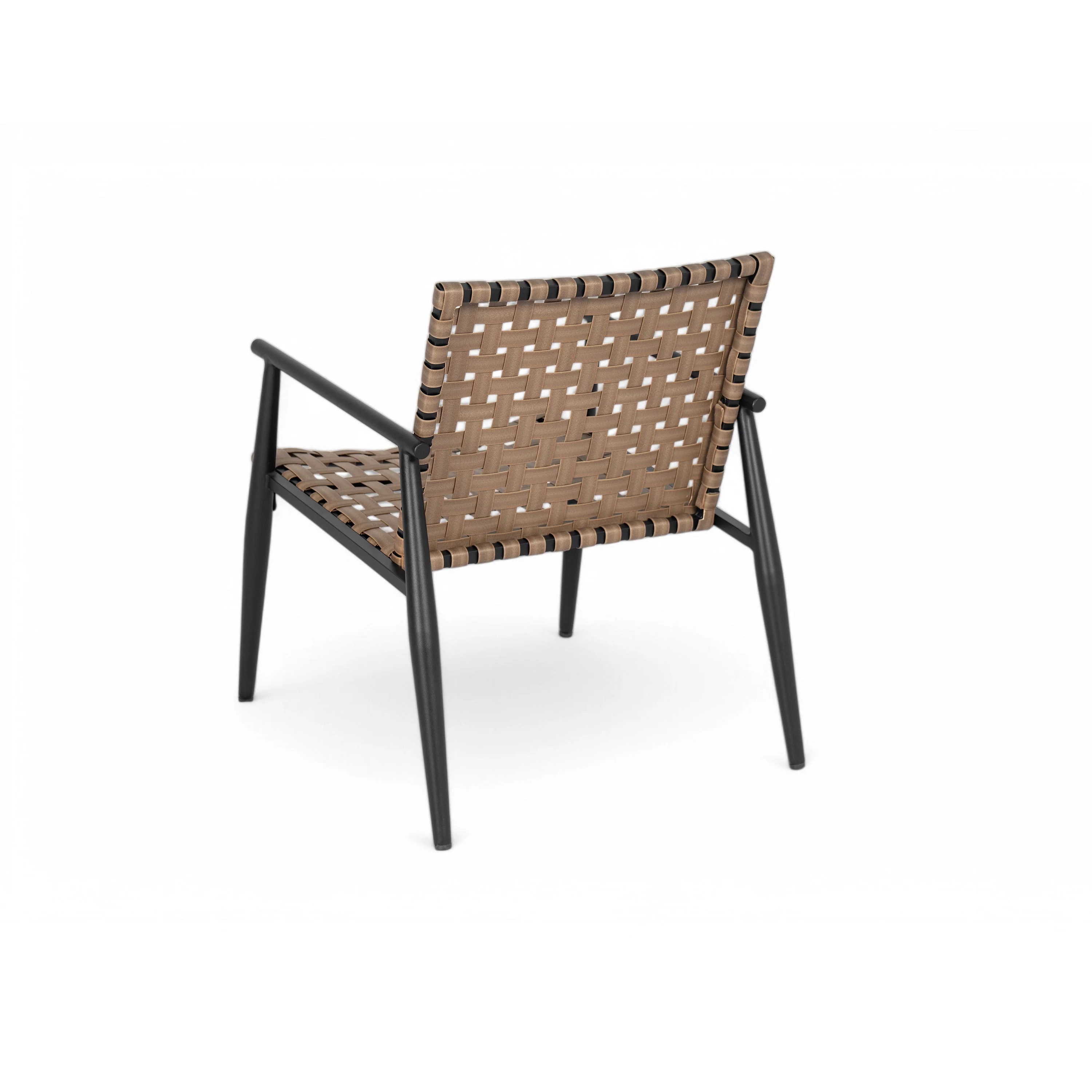 Modern Outdoor Chat Set: 2 Rattan Chairs with Side Table - Image 8
