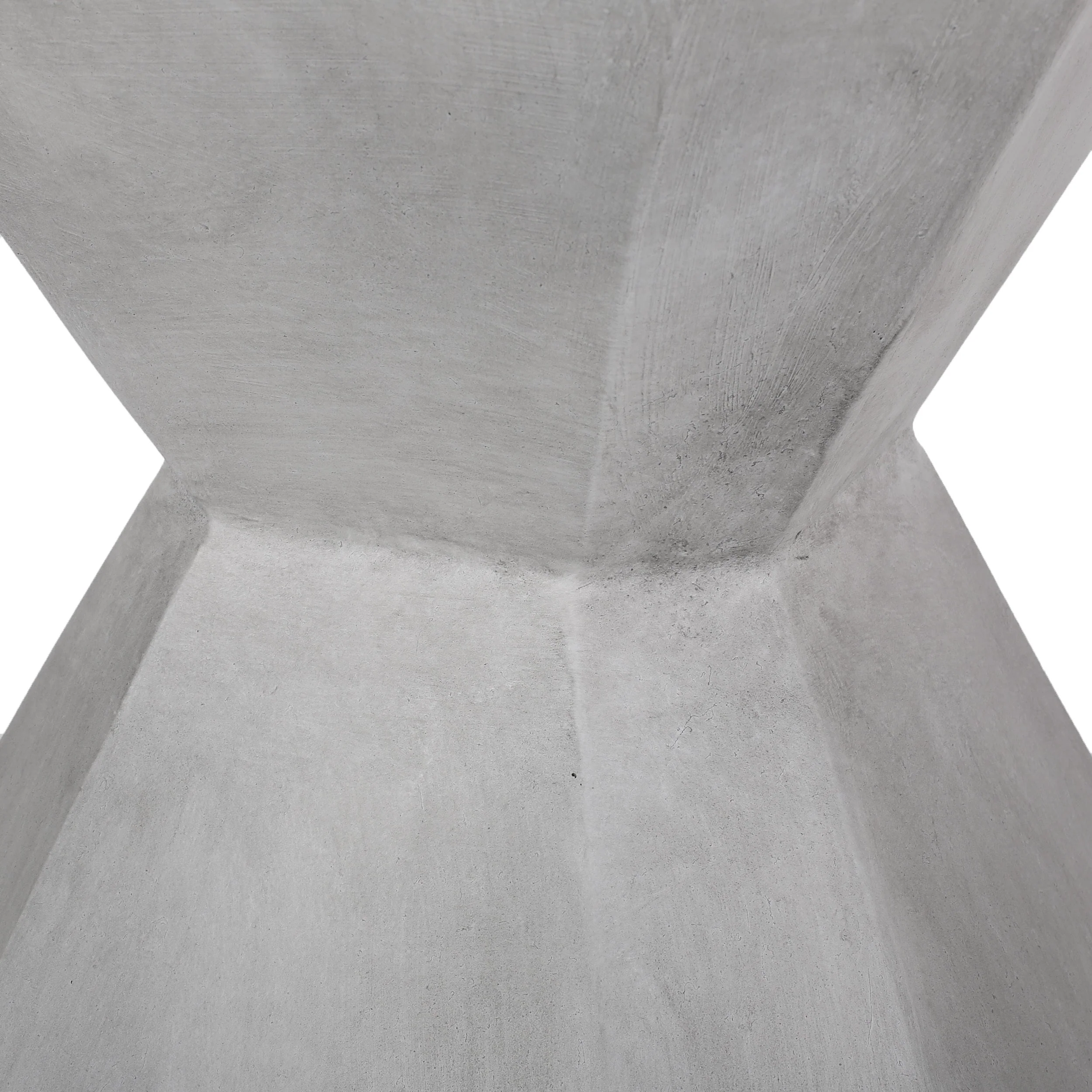 Modern Outdoor Lightweight Concrete Side Table in Natural Color - Image 10
