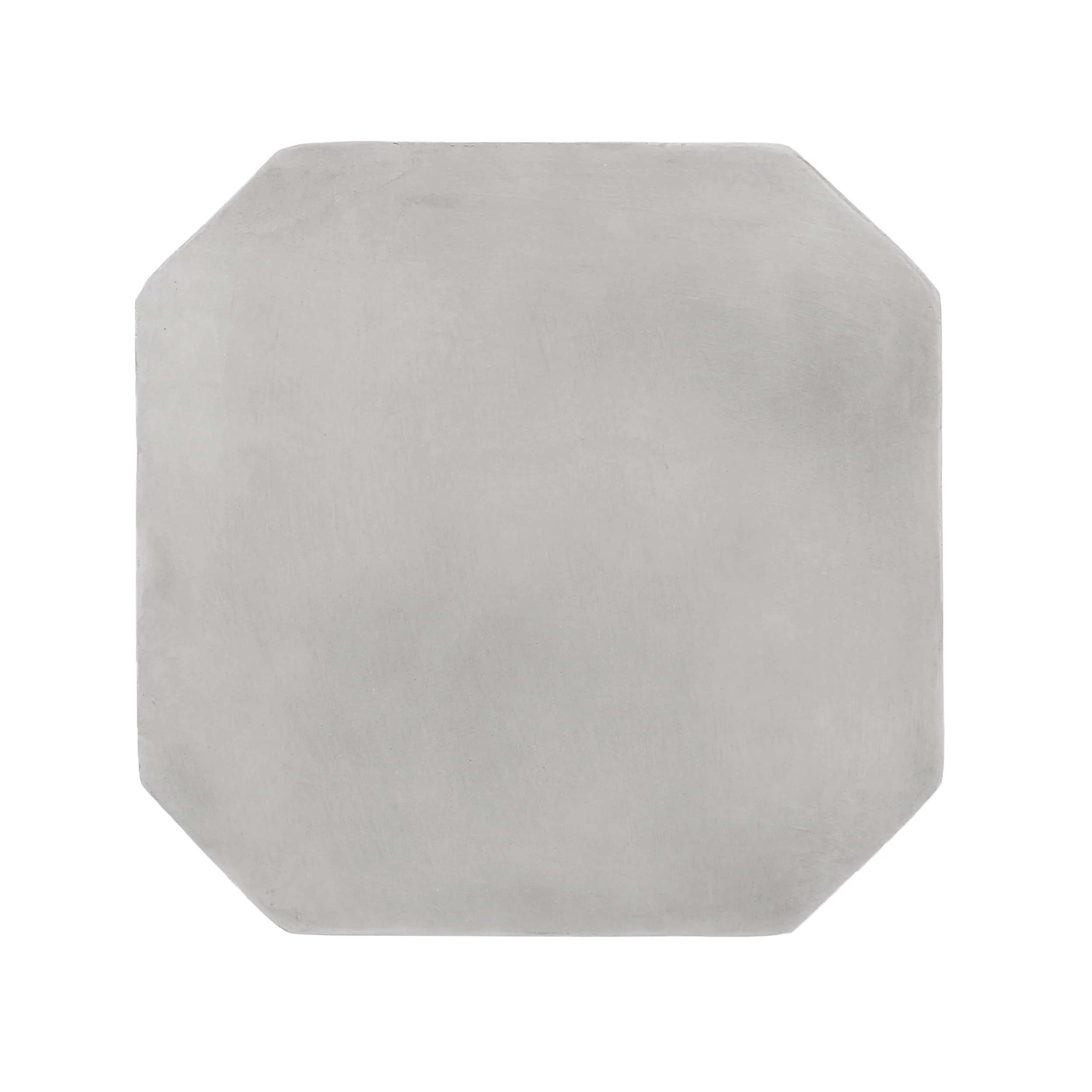 Modern Outdoor Lightweight Concrete Side Table in Natural Color - Image 8