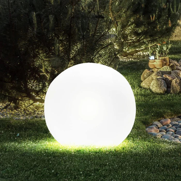 Modern PE Globe Outdoor Garden Light LED Rechargeable 16-Color IP55 - Image 13