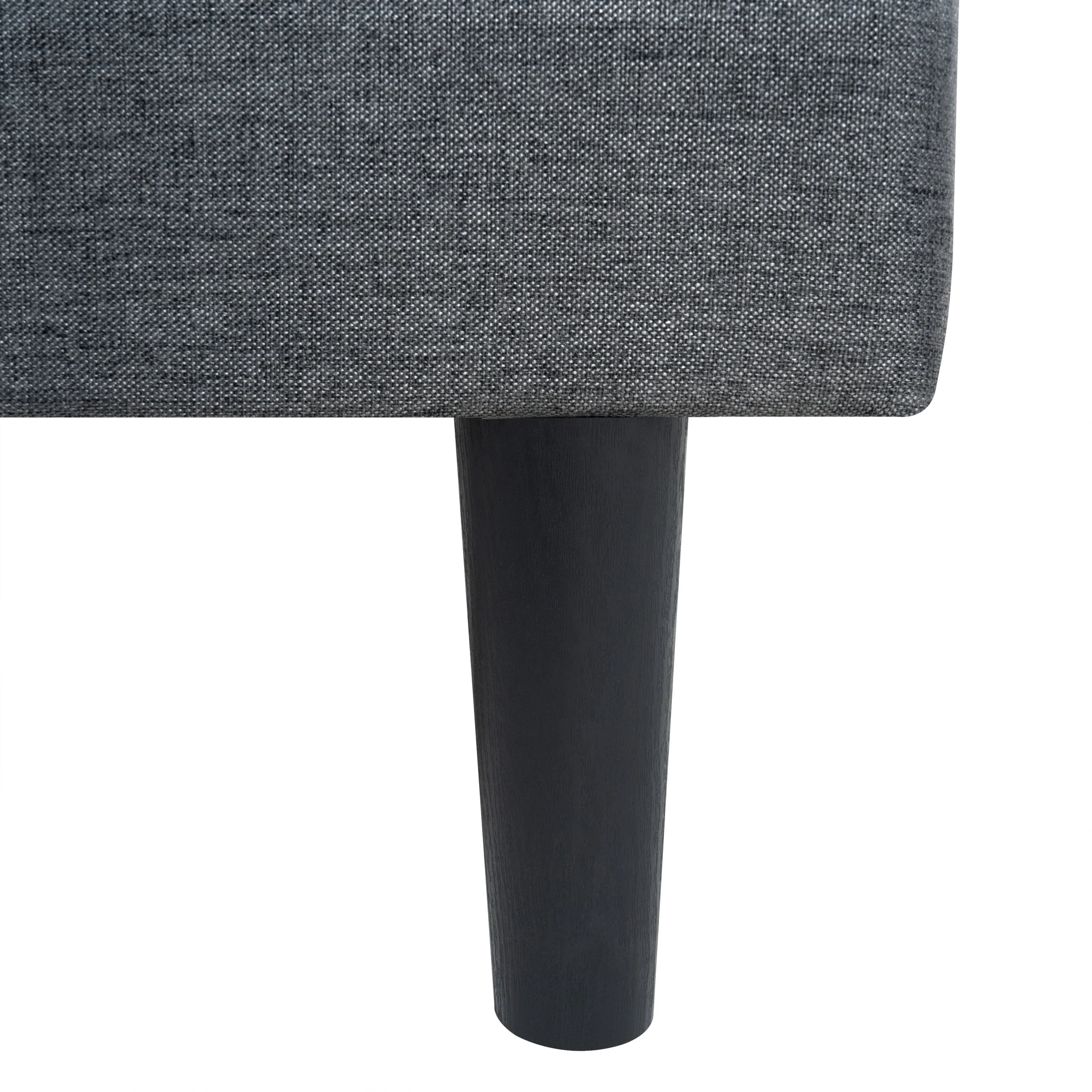 Modern Queen Size Upholstered Platform Bed Frame - Image 10