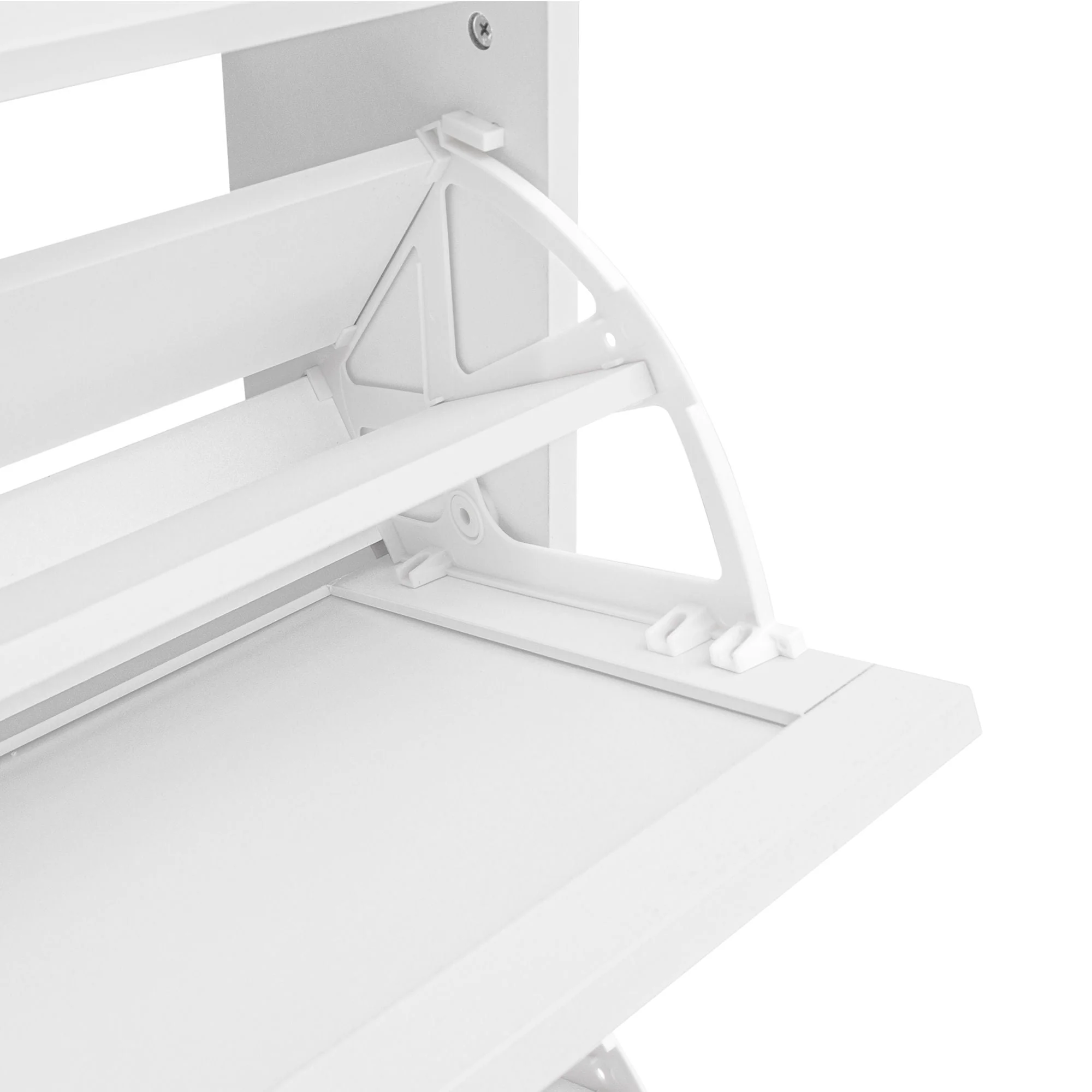 Modern Rattan 3 Door Shoe Rack Cabinet for Entryway - Image 13
