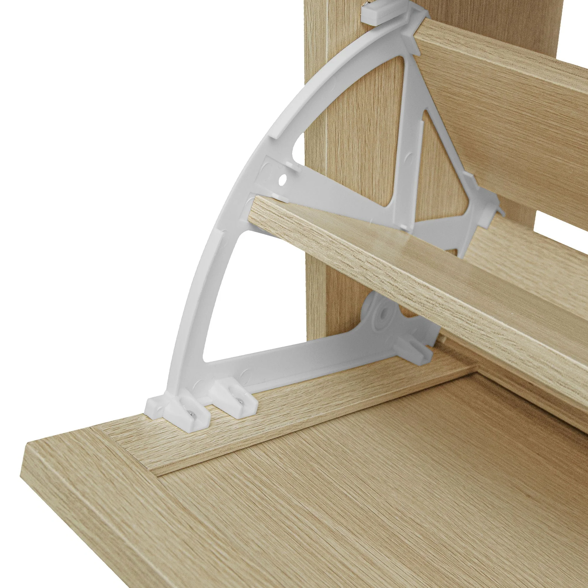 Modern Rattan 3 Door Shoe Rack Cabinet for Entryway - Image 20