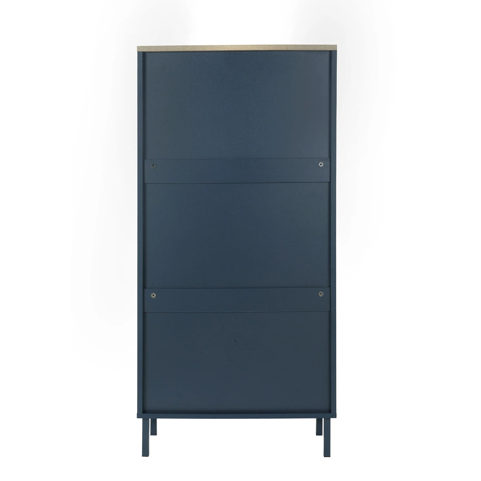 Modern Rattan 3 Door Shoe Rack Cabinet for Entryway - Image 30