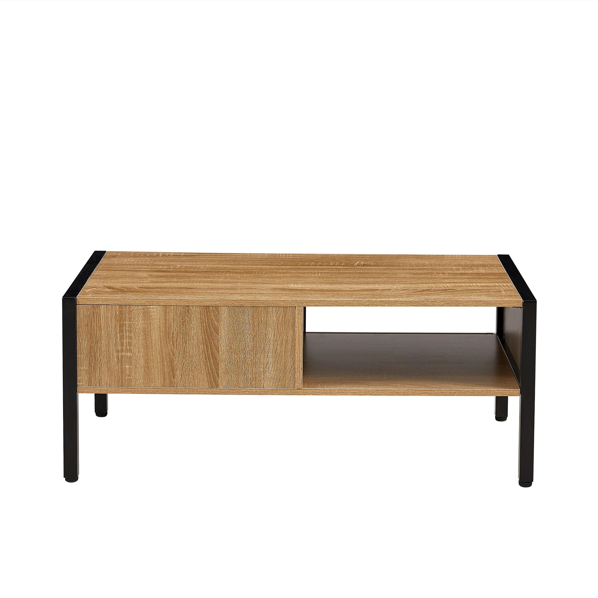 Modern Rattan Coffee Table 40.16 Inches - Image 10