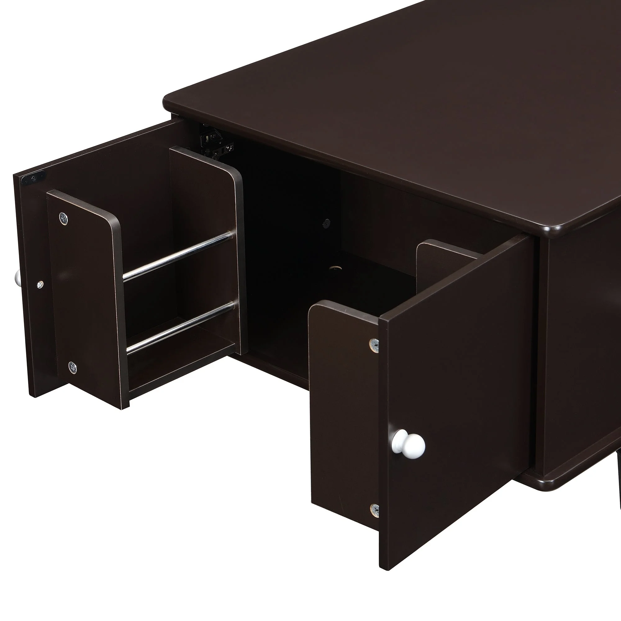 Modern Rectangle Coffee Table with Four Drawers - Image 12