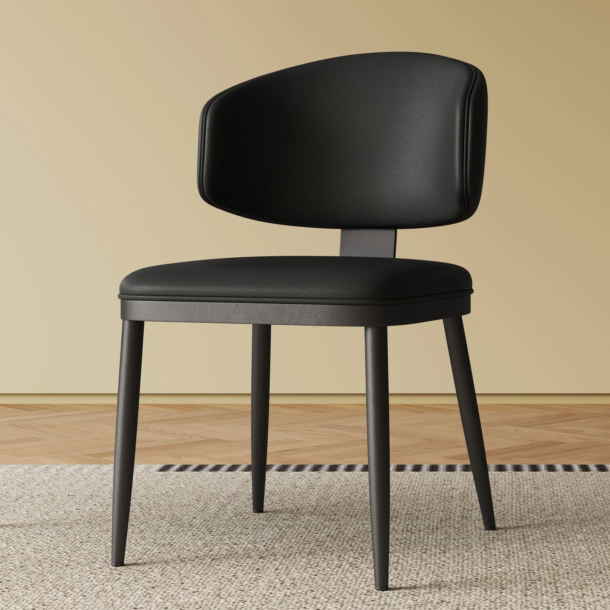 Modern Rectangular Dining Table For 6 With Chairs - Image 18