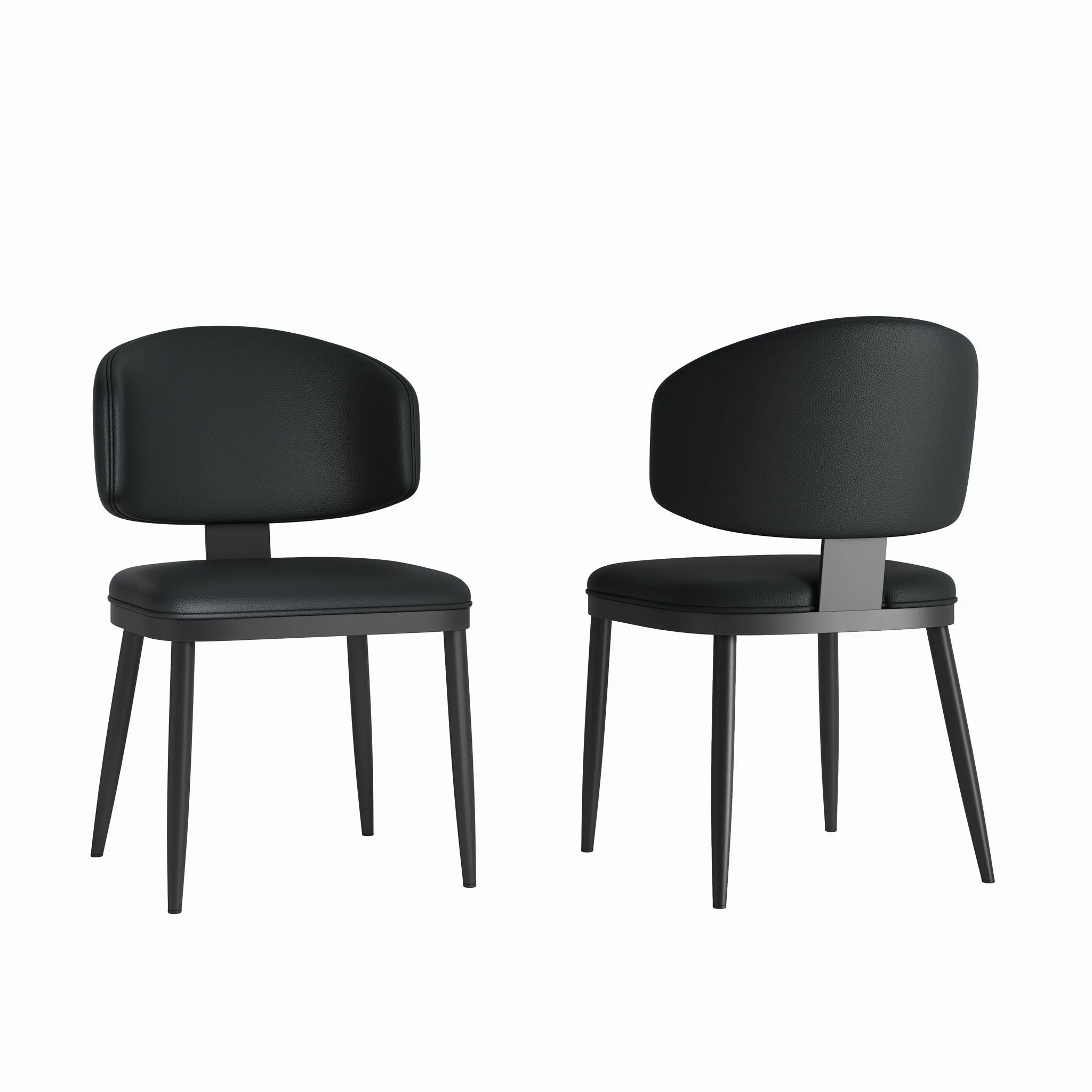 Modern Rectangular Dining Table For 6 With Chairs - Image 5