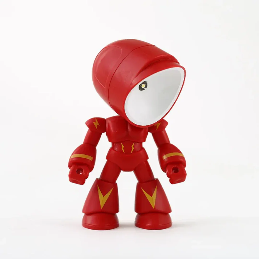 Modern Robot LED Table Lamp Battery Powered Warm Light Desk Night Lamp - Image 10