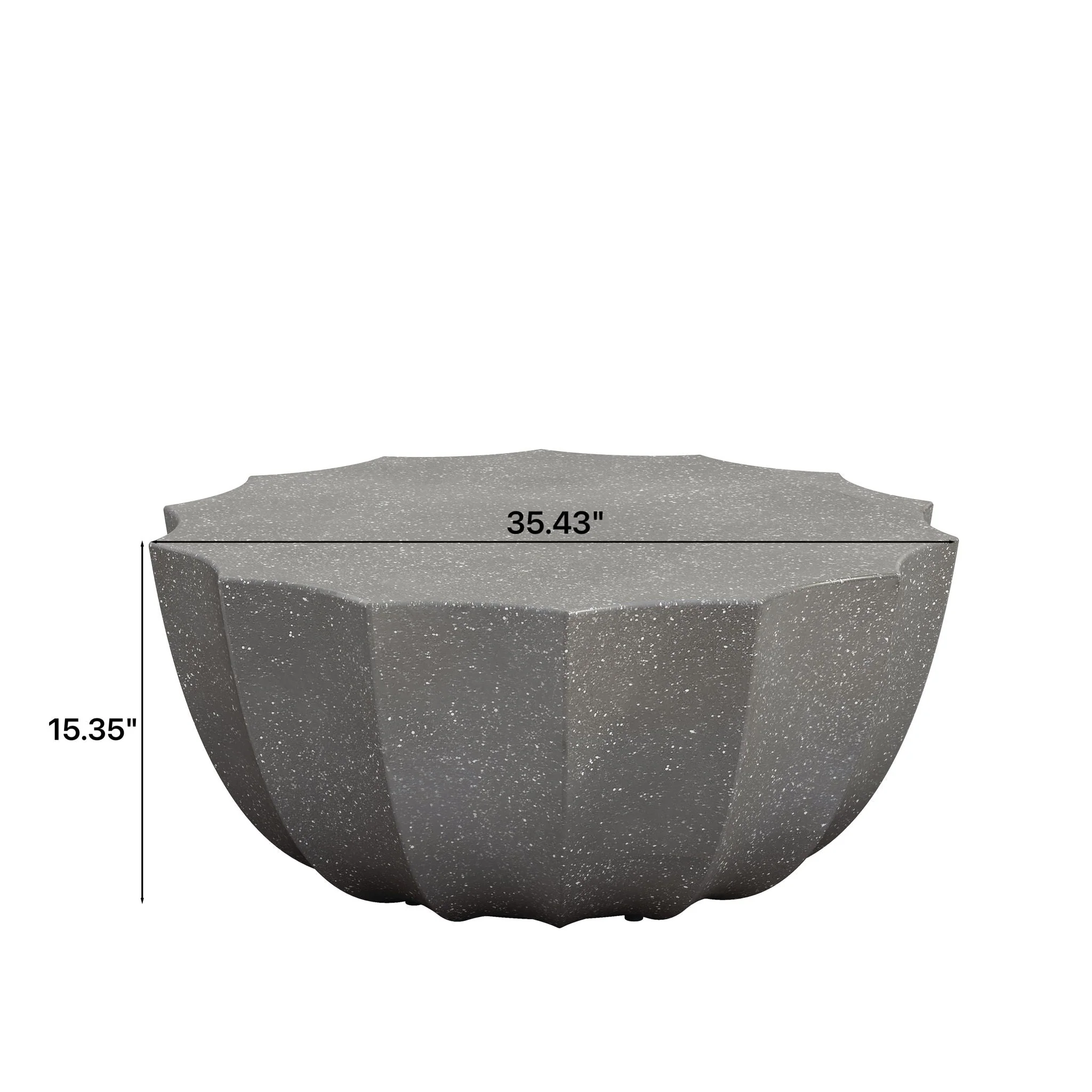 Modern Round Coffee Table For Indoor / Outdoor - Image 14