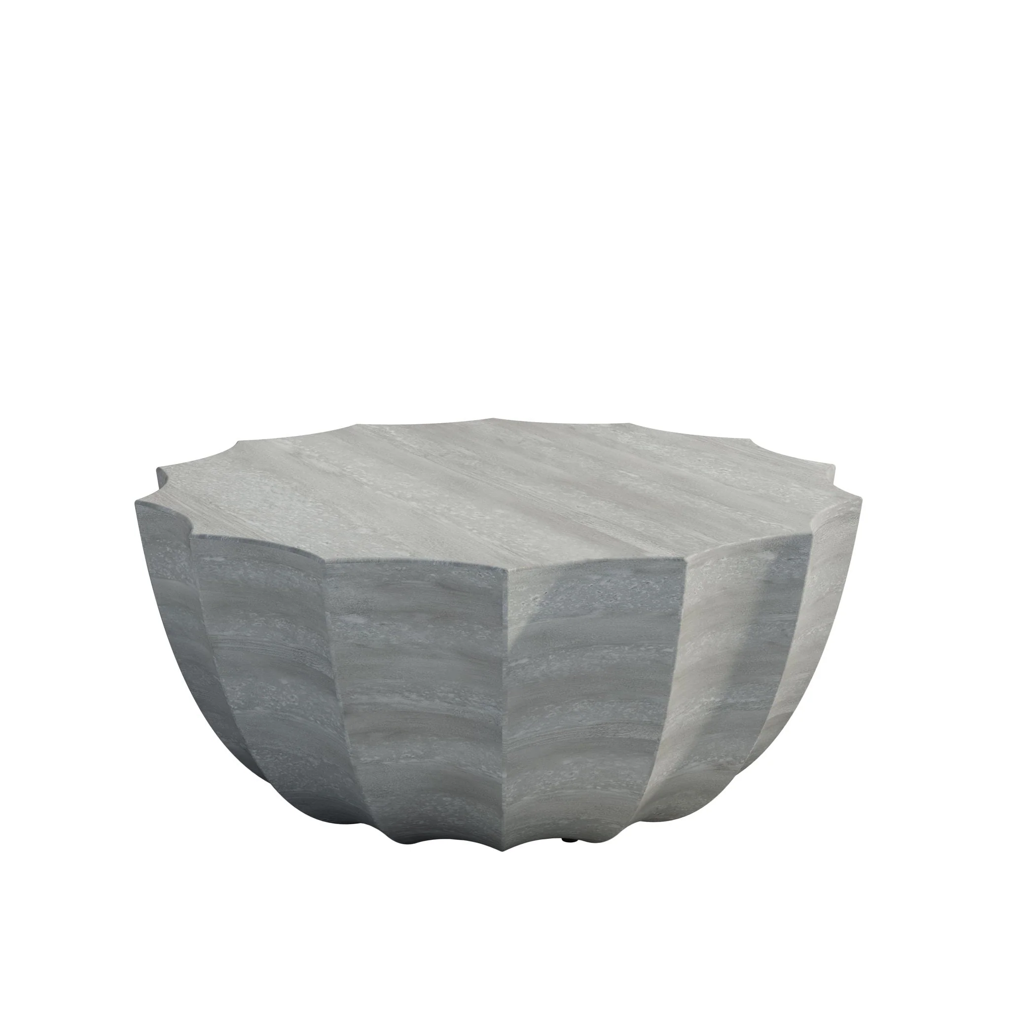 Modern Round Coffee Table For Indoor / Outdoor - Image 3