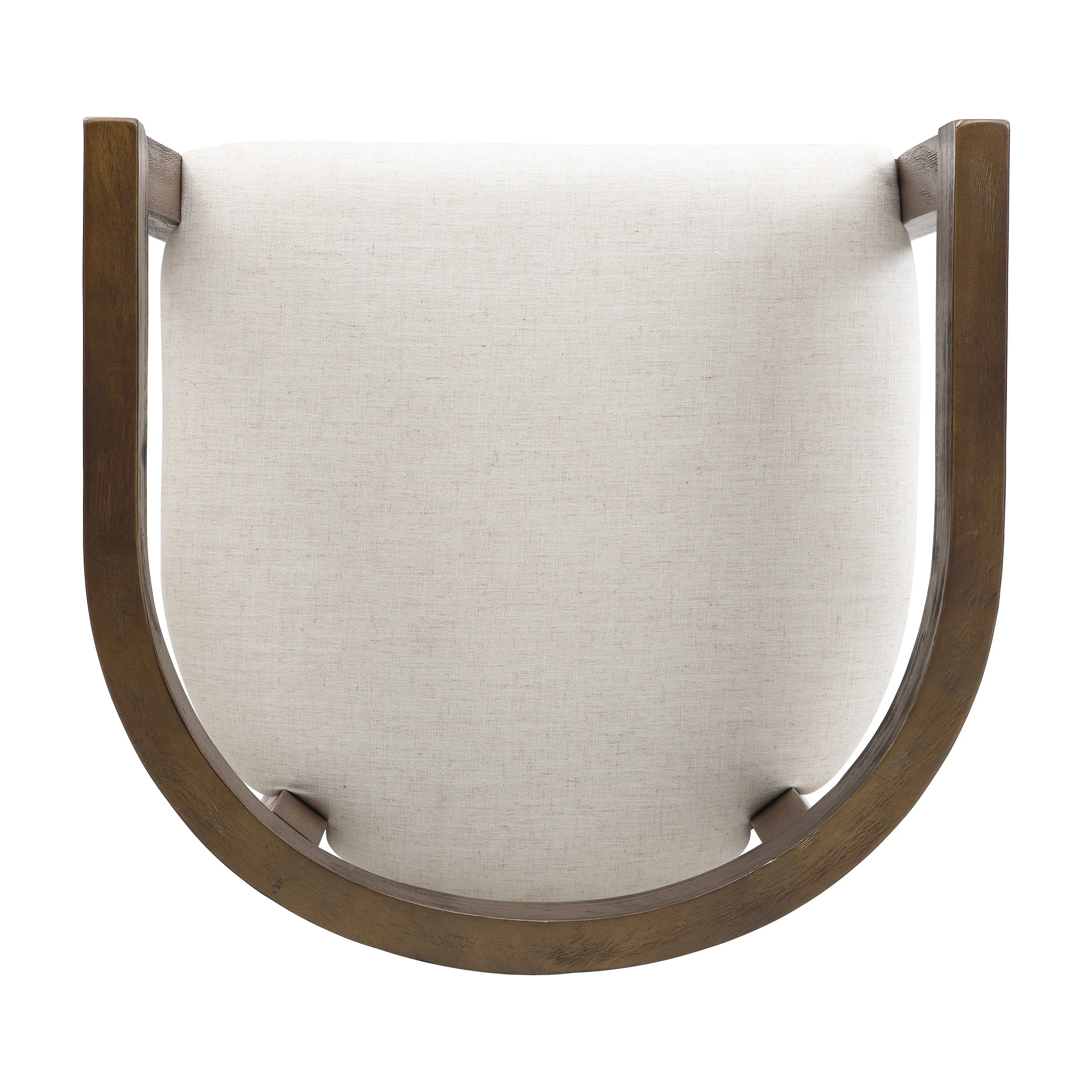Modern Rubberwood Counter Stool Set with Upholstered Seats - Image 9
