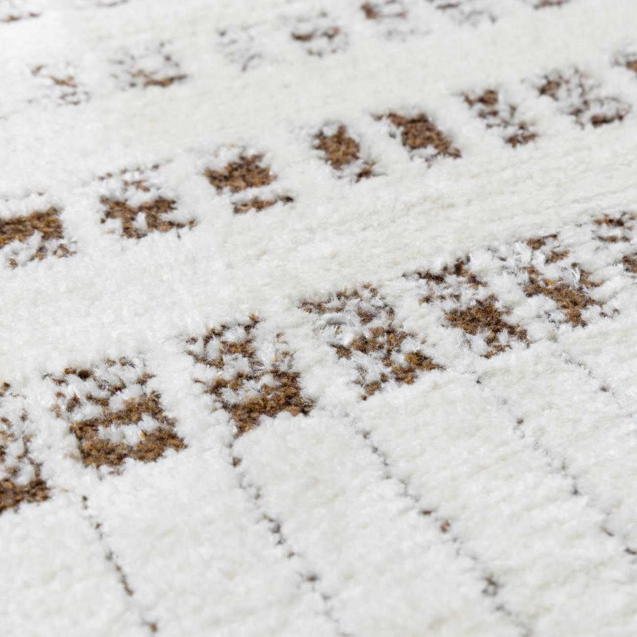 Modern Scandi High Pile Dark Brown/Ivory Architect IV Area Rug - Image 11