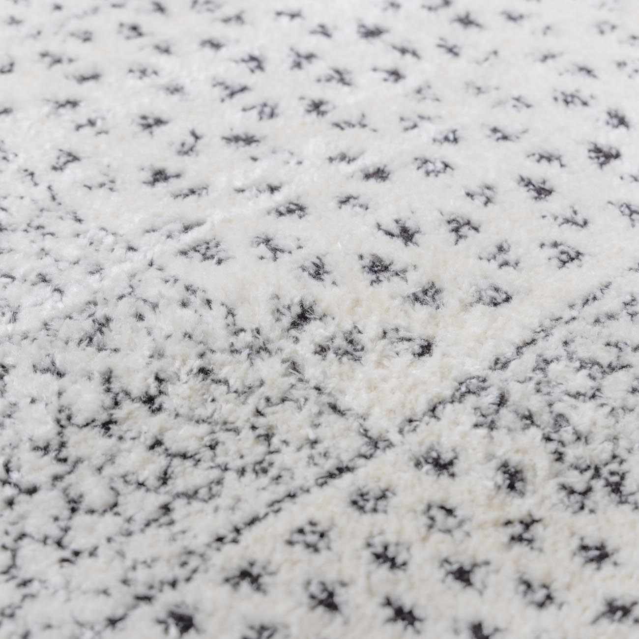 Modern Scandi High Pile Ivory Architect III Area Rug - Image 11