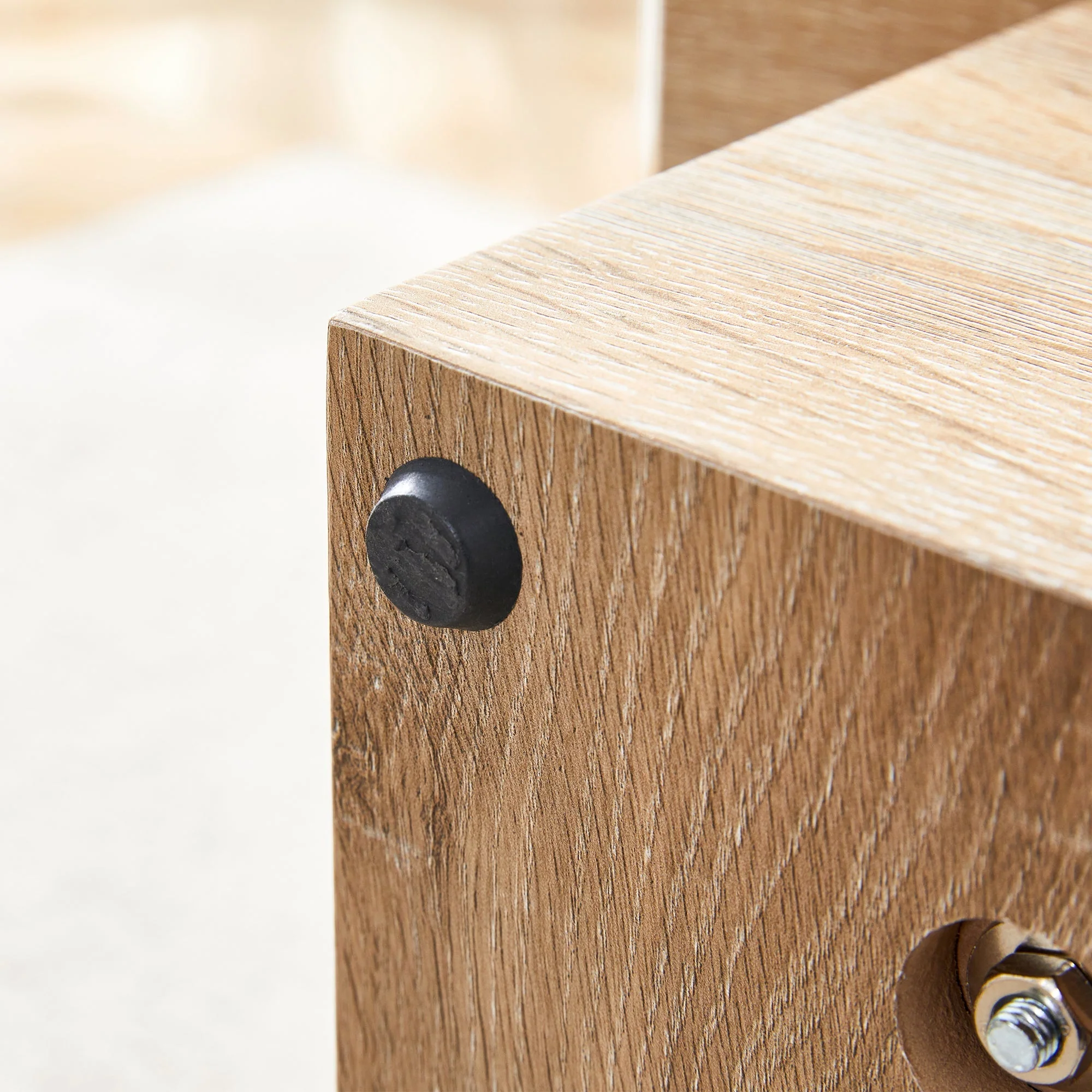 Modern Simple Light Wood Texture Coffee Table - Image 15