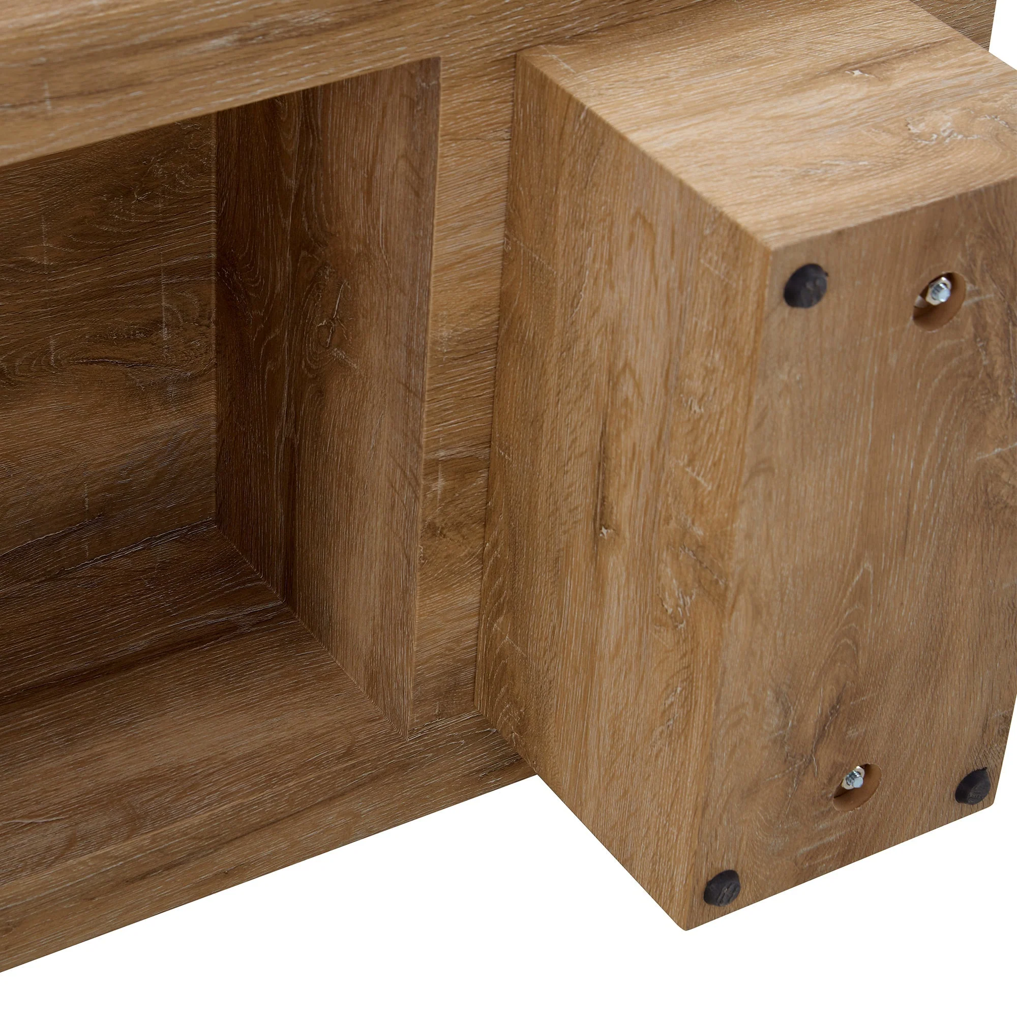 Modern Simple Light Wood Texture Coffee Table - Image 19