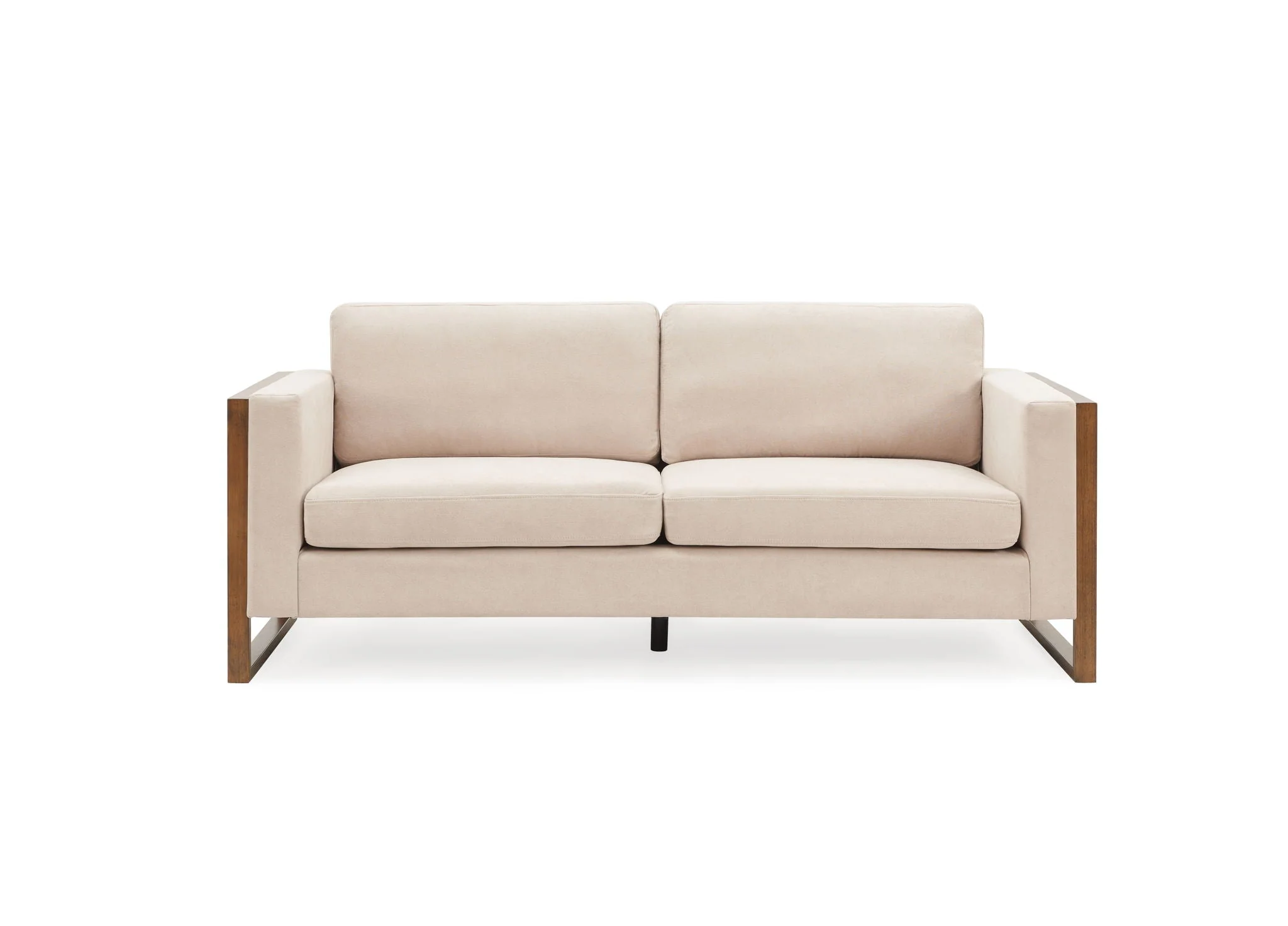 Modern Sofa With Solid Wood Legs, 3 Seater - Image 5