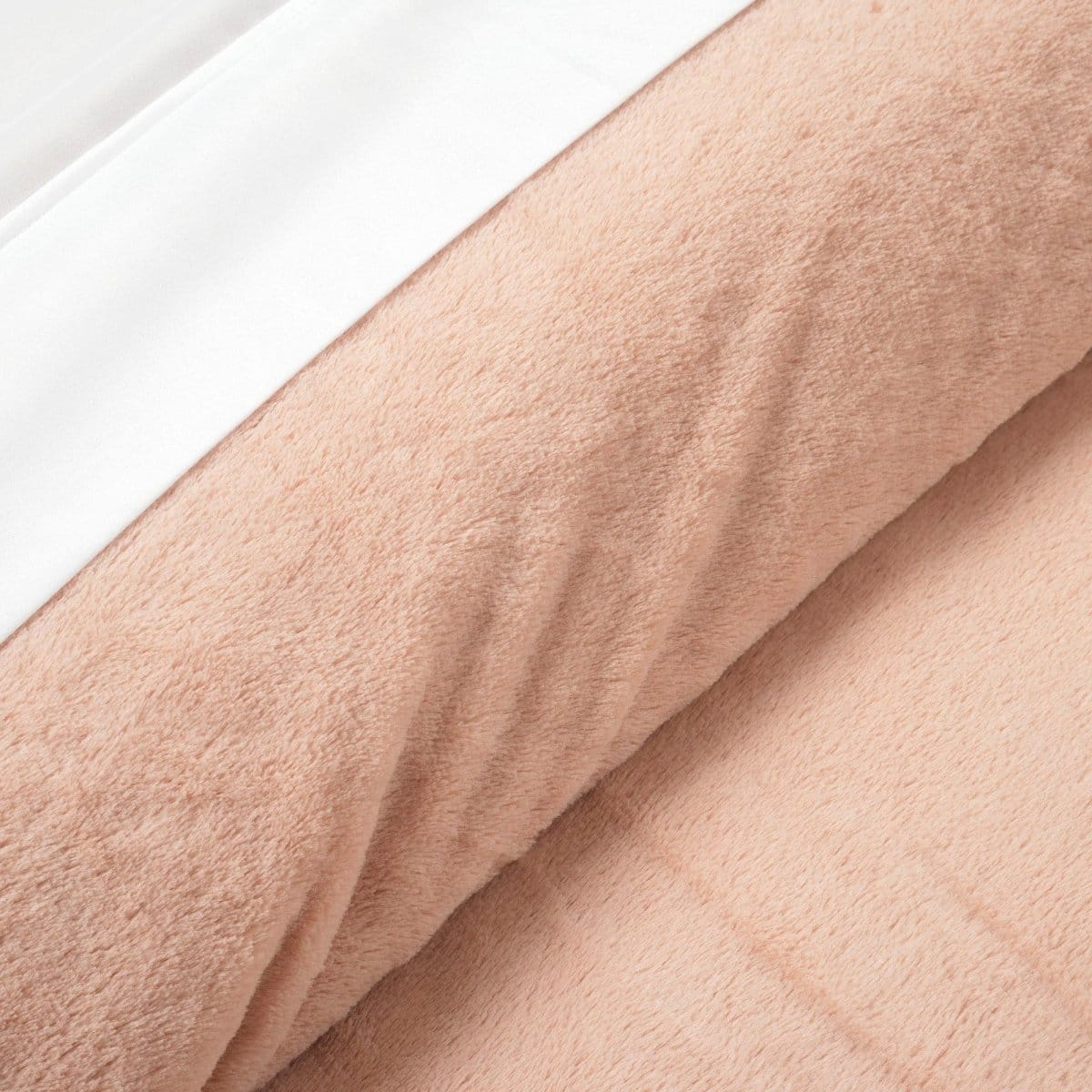 Modern Solid Ultra Soft Faux Fur Comforter Bed In A Bag - Image 5