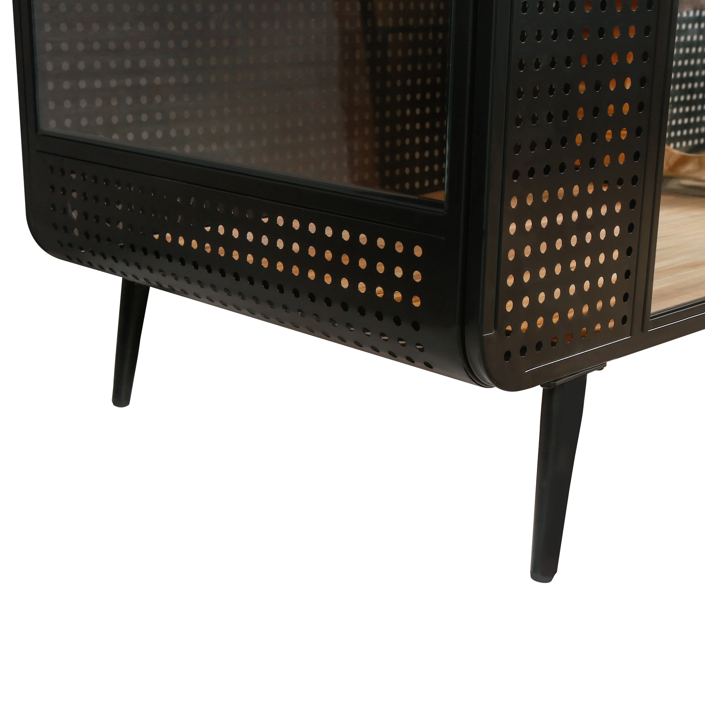 Modern Spacious Cat House Black + Brown - Image 13