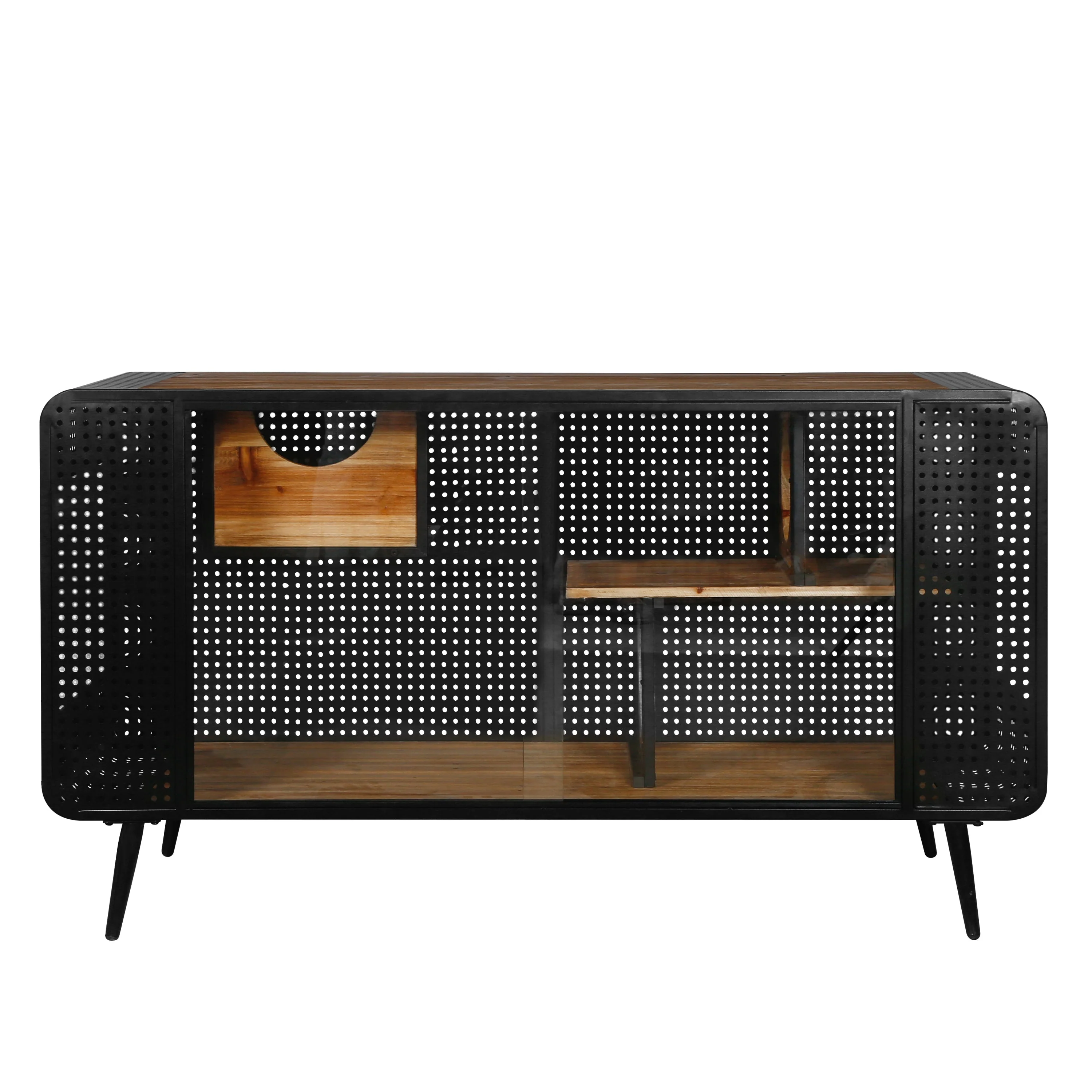 Modern Spacious Cat House Black + Brown - Image 2