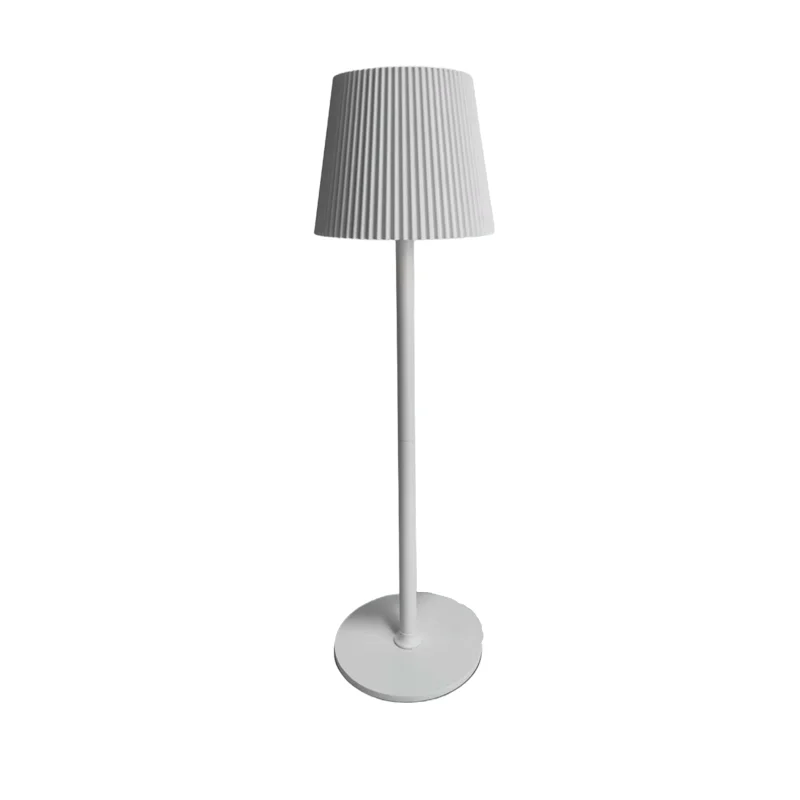 Modern Stripe LED Table Lamp USB Wireless Charging Touch Dimmable Bedside Light - Image 7