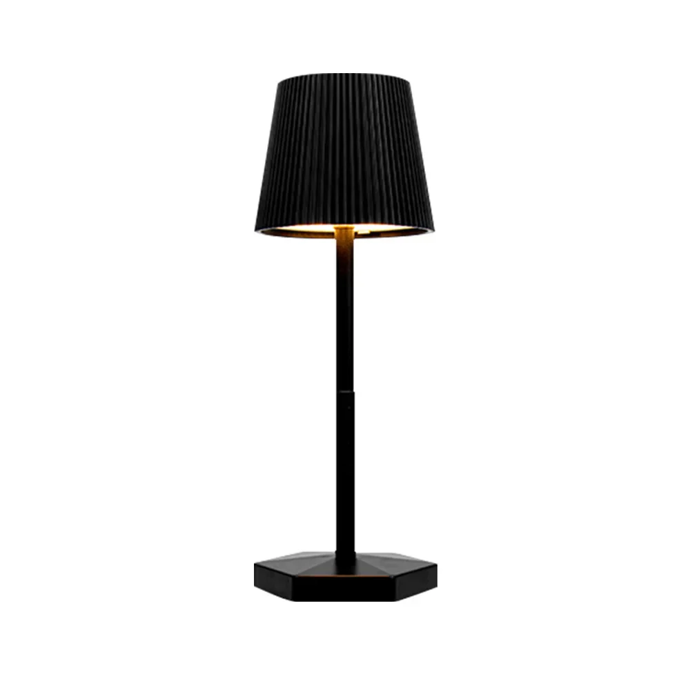 Modern Stripe LED Table Lamp USB Wireless Charging Touch Dimmable Bedside Light - Image 9