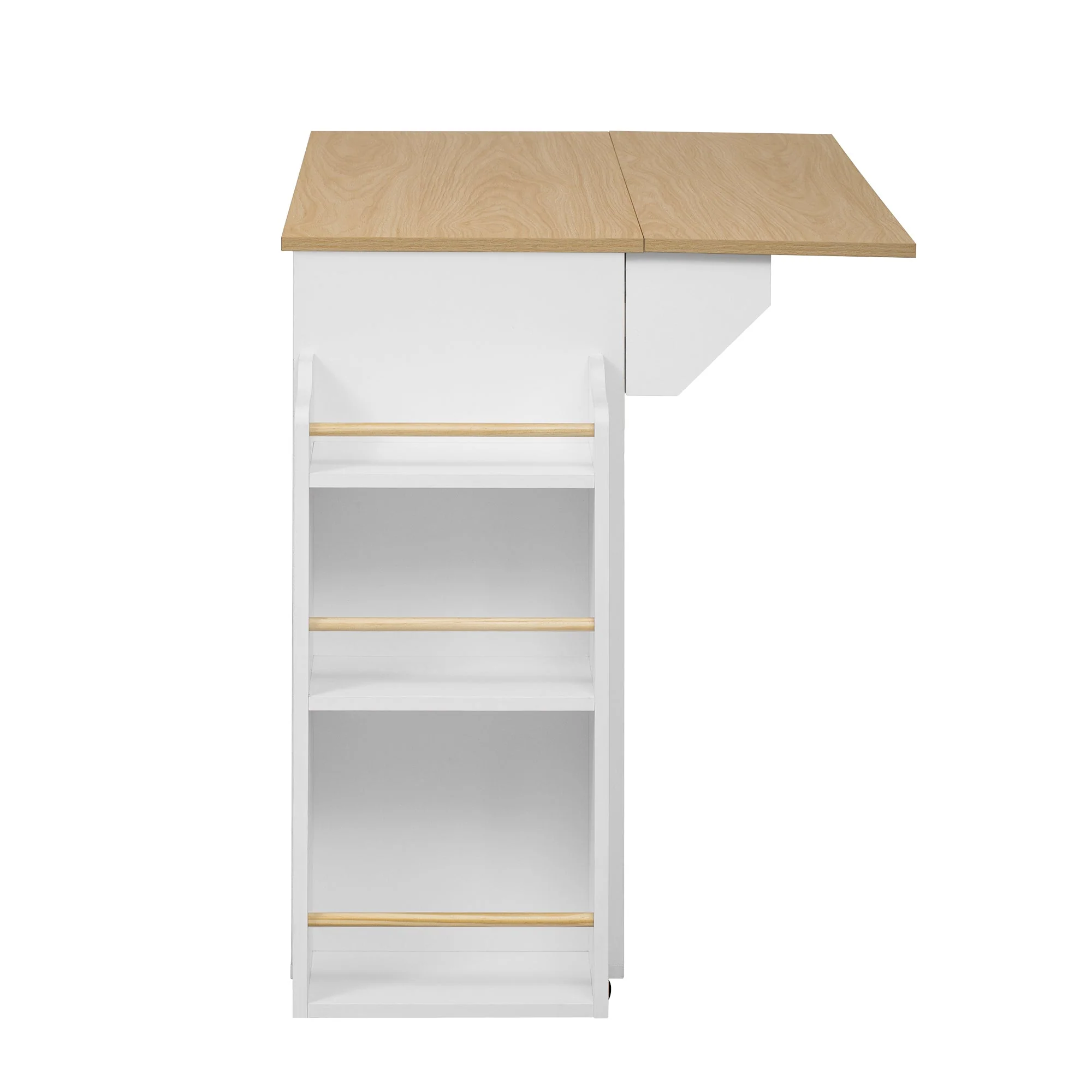 Modern Style 2-in-1 Pet Friendly Dog Crate Kitchen Island End Table - Image 14