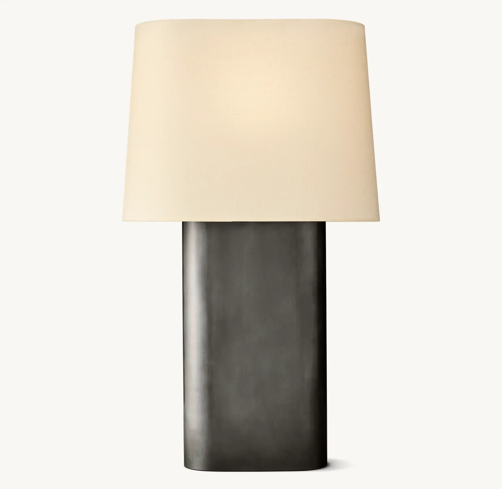 Modern Table Lamp with Linen Shade 24" 32" E26 LED Desk Light - Image 12