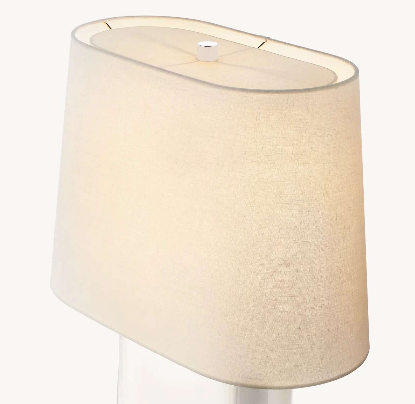Modern Table Lamp with Linen Shade 24" 32" E26 LED Desk Light - Image 2