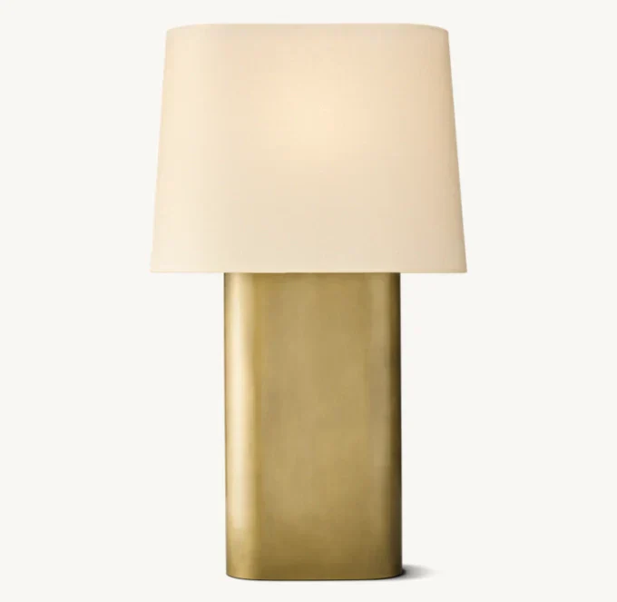 Modern Table Lamp with Linen Shade 24" 32" E26 LED Desk Light - Image 5
