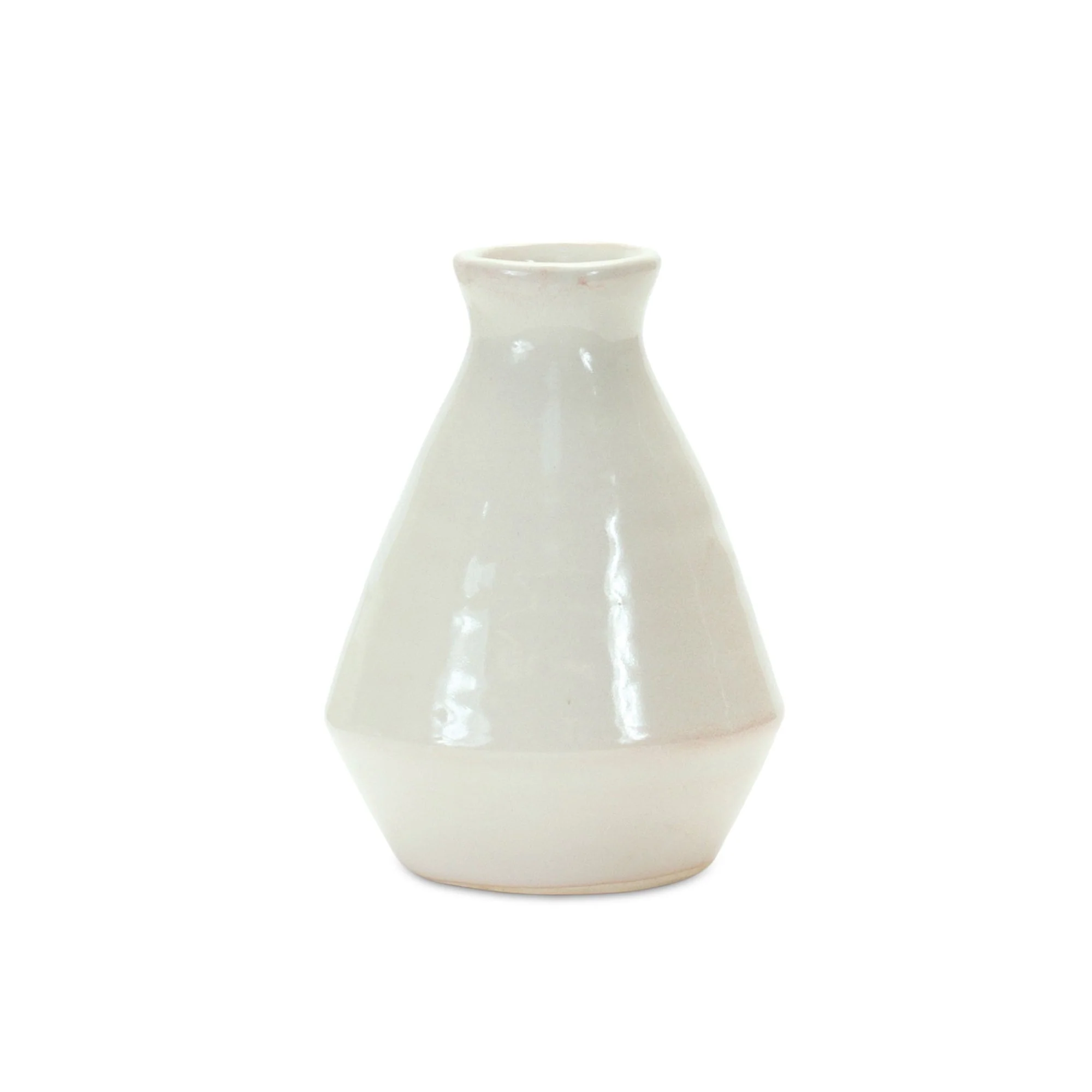 Modern Terra Cotta Tapered Vase (Set of 2) - Image 3