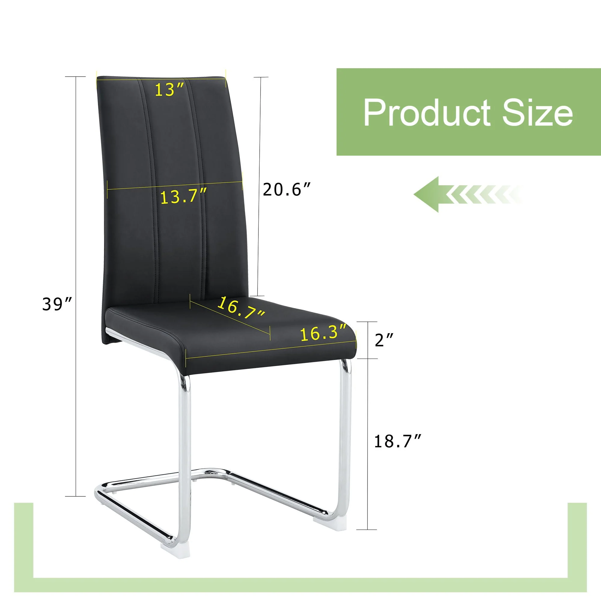 Modern Upholstered Dining Chairs For Dining Room - Image 6