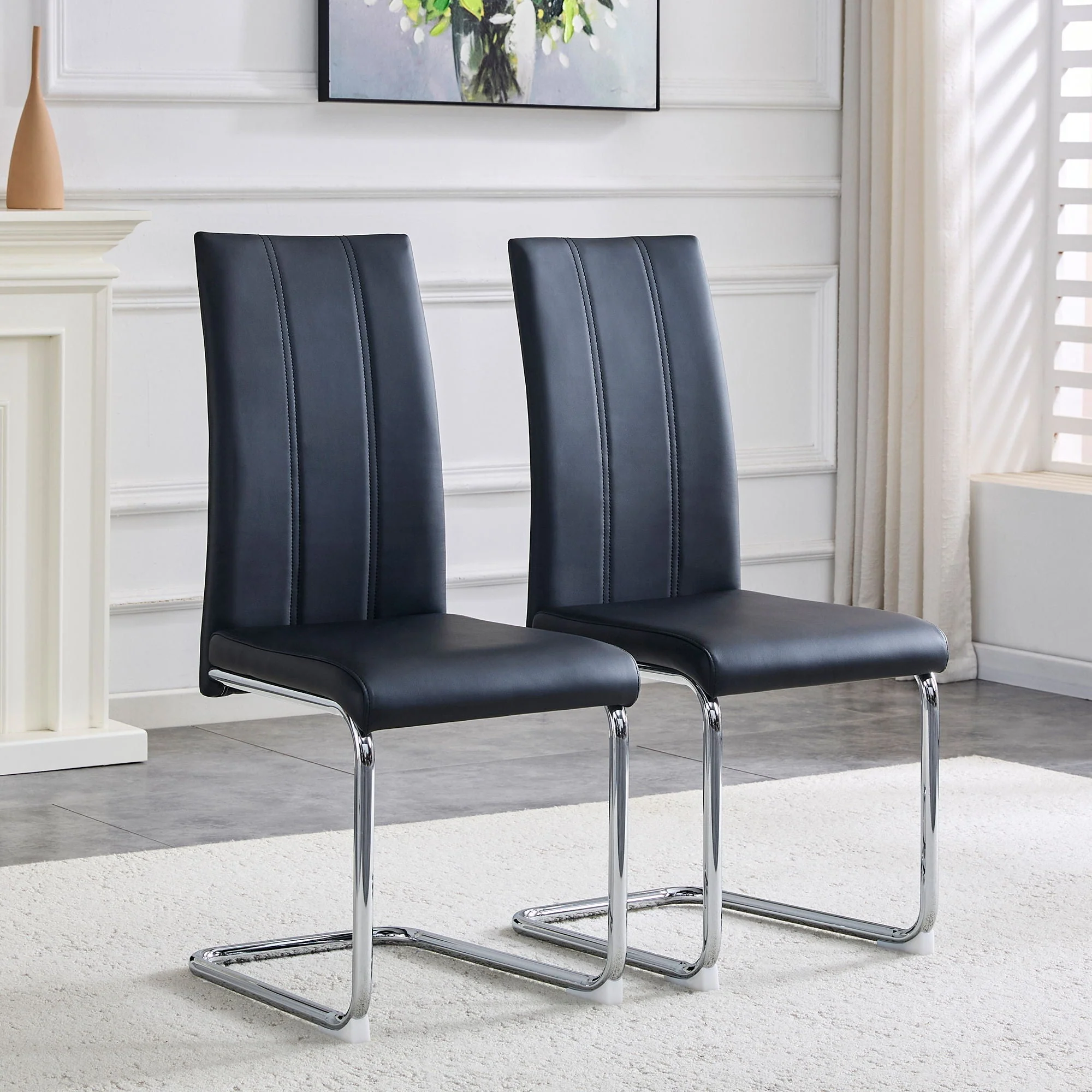 Modern Upholstered Dining Chairs For Dining Room - Image 8